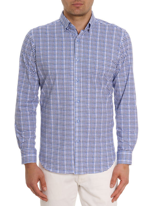 RIZZO LONG SLEEVE BUTTON DOWN SHIRT