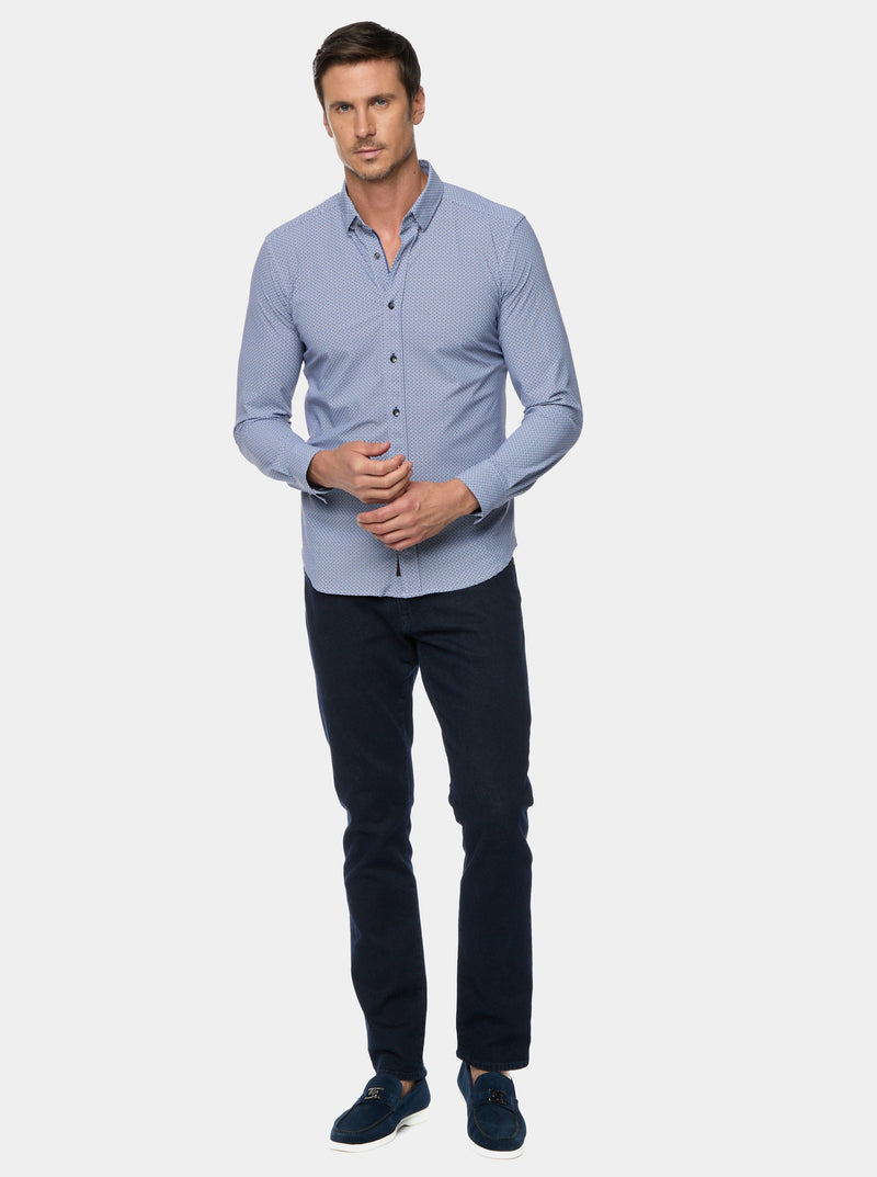 PERRIN LONG SLEEVE BUTTON DOWN SHIRT