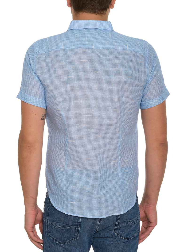 SLOAN SHORT SLEEVE BUTTON DOWN SHIRT