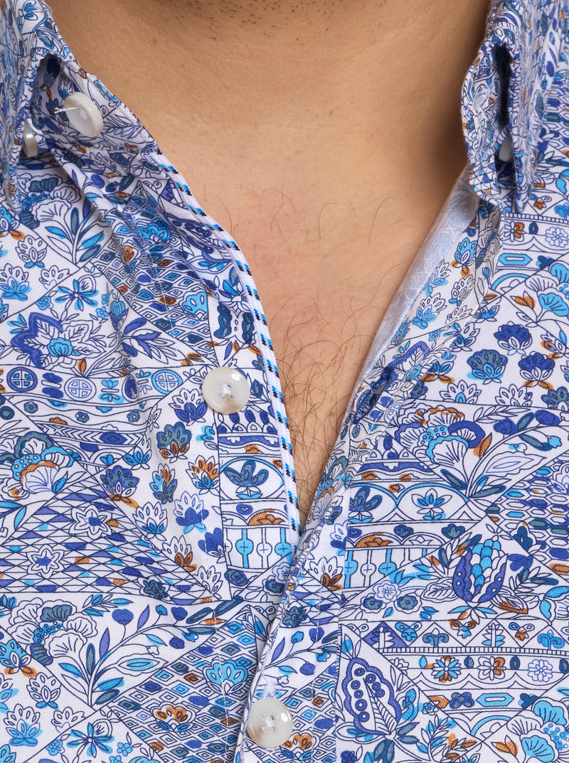 LAKEPORT SHORT SLEEVE BUTTON DOWN SHIRT