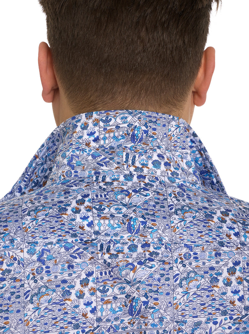 LAKEPORT SHORT SLEEVE BUTTON DOWN SHIRT