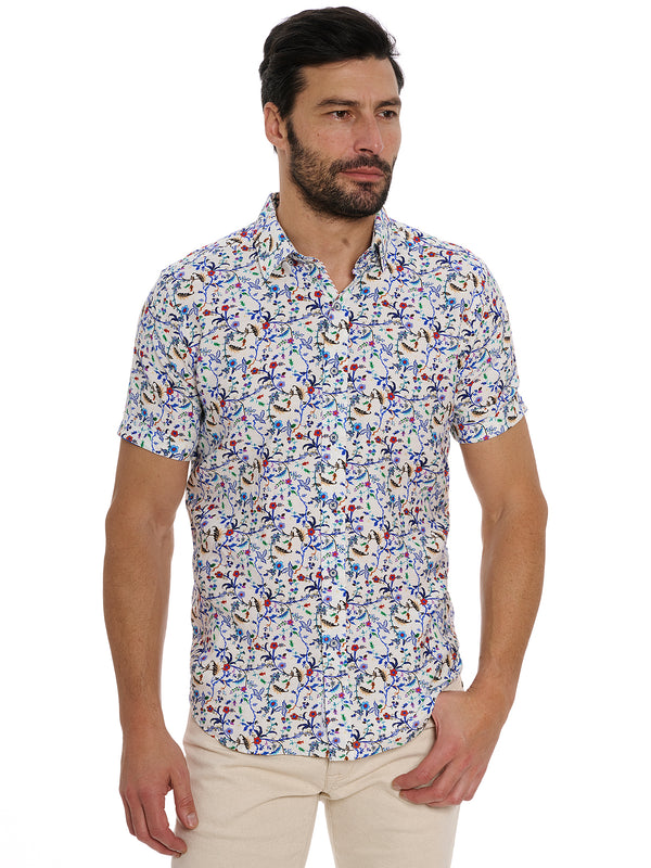 LANDON SHORT SLEEVE BUTTON DOWN SHIRT TALL