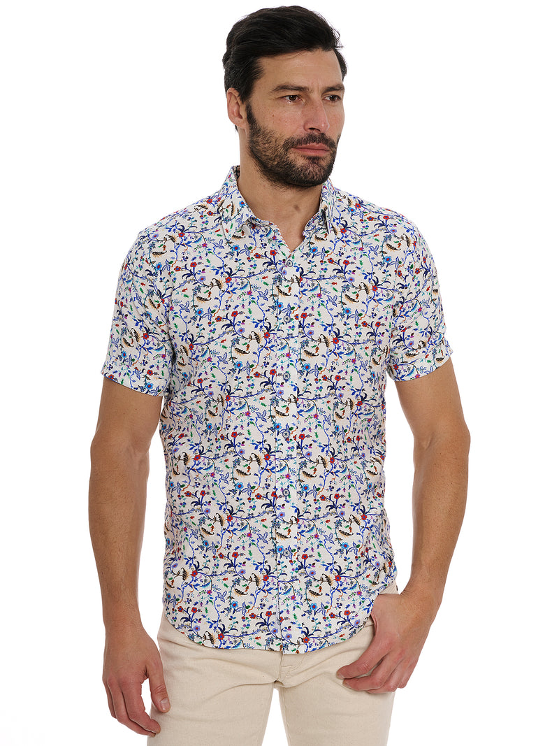 LANDON SHORT SLEEVE BUTTON DOWN SHIRT TALL