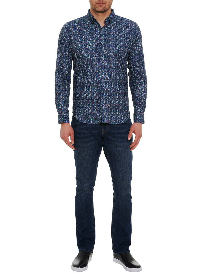 STANLEY LONG SLEEVE BUTTON DOWN SHIRT