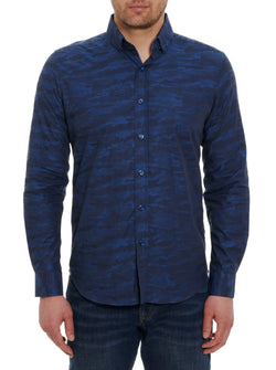 CAINS LONG SLEEVE BUTTON DOWN SHIRT