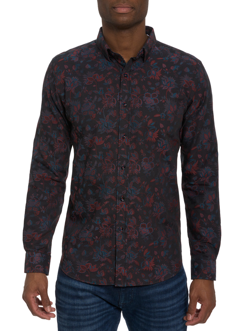 BERKANE LONG SLEEVE BUTTON DOWN SHIRT