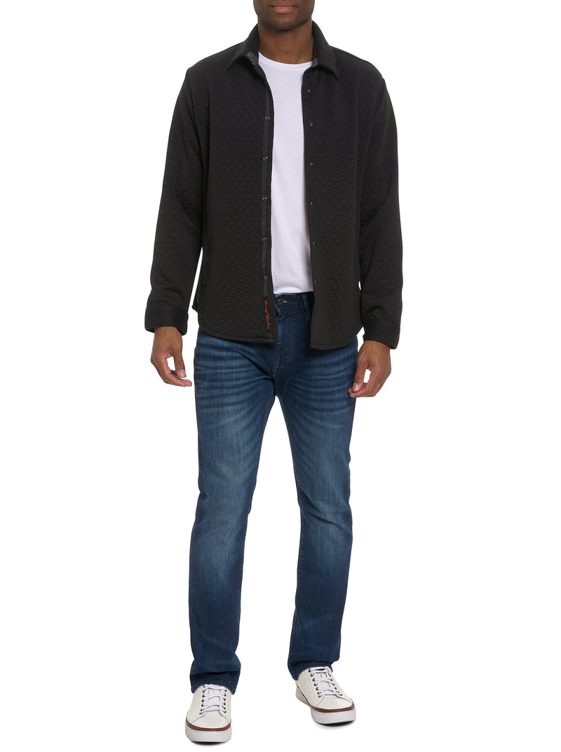 DOWNEY LONG SLEEVE KNIT SHIRT