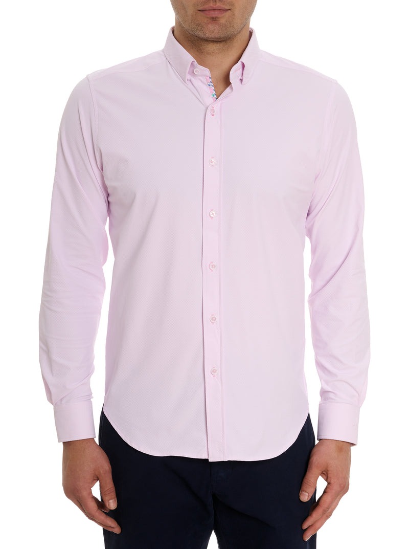 MARCUS MOTION LONG SLEEVE BUTTON DOWN SHIRT
