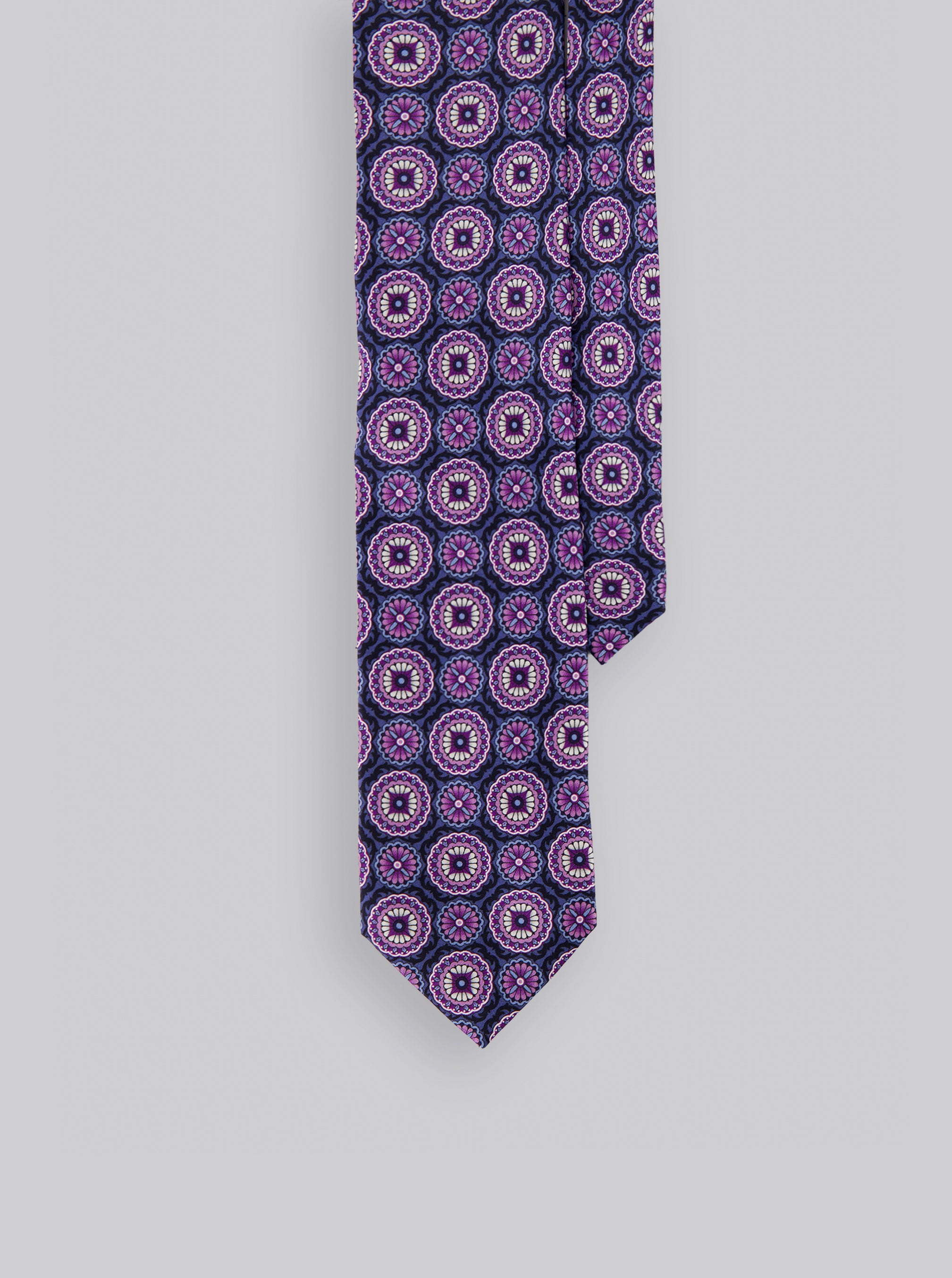 PURPLE GEO TIE