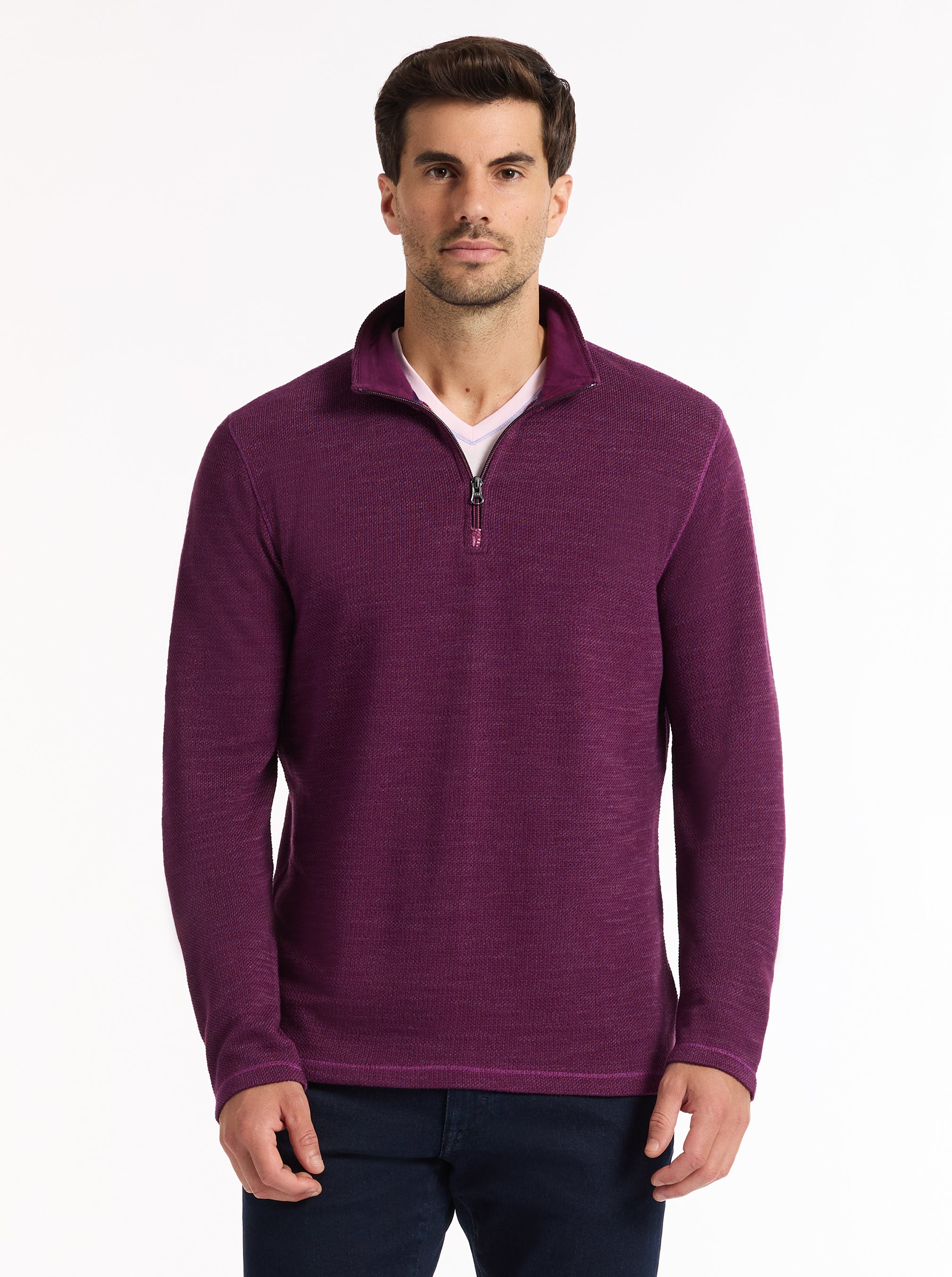 GRIFFIN LONG SLEEVE KNIT SHIRT