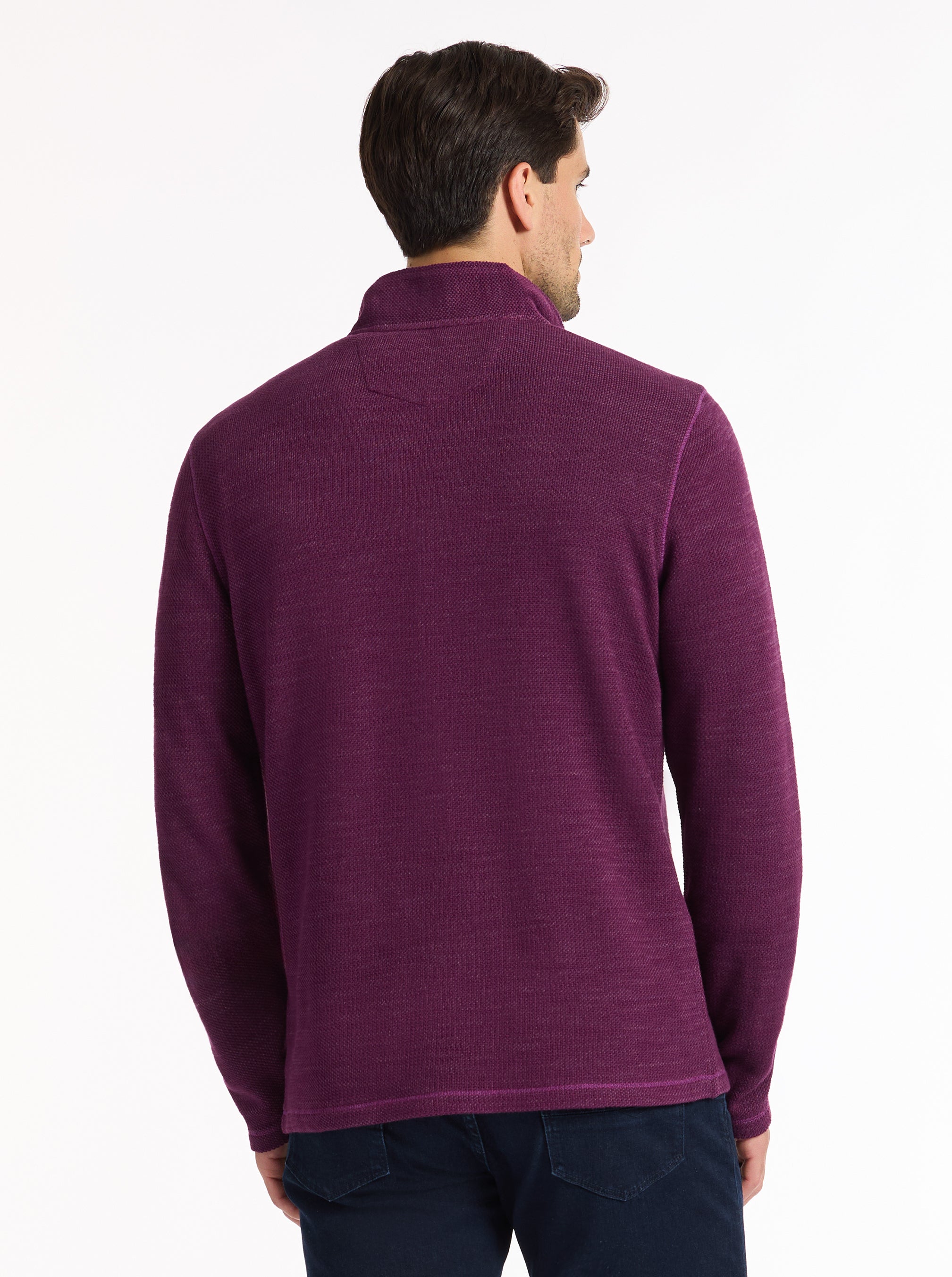 GRIFFIN LONG SLEEVE KNIT SHIRT