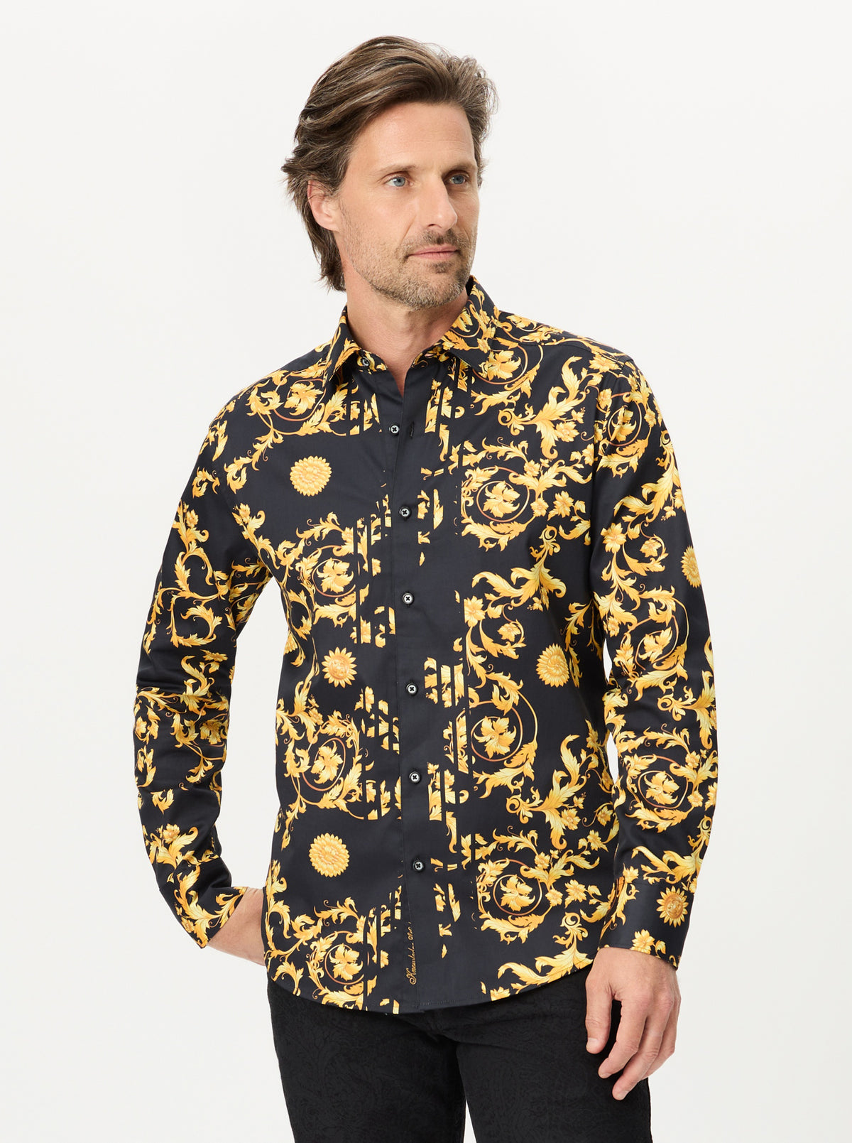 MARQUEE 2 LONG SLEEVE BUTTON DOWN SHIRT