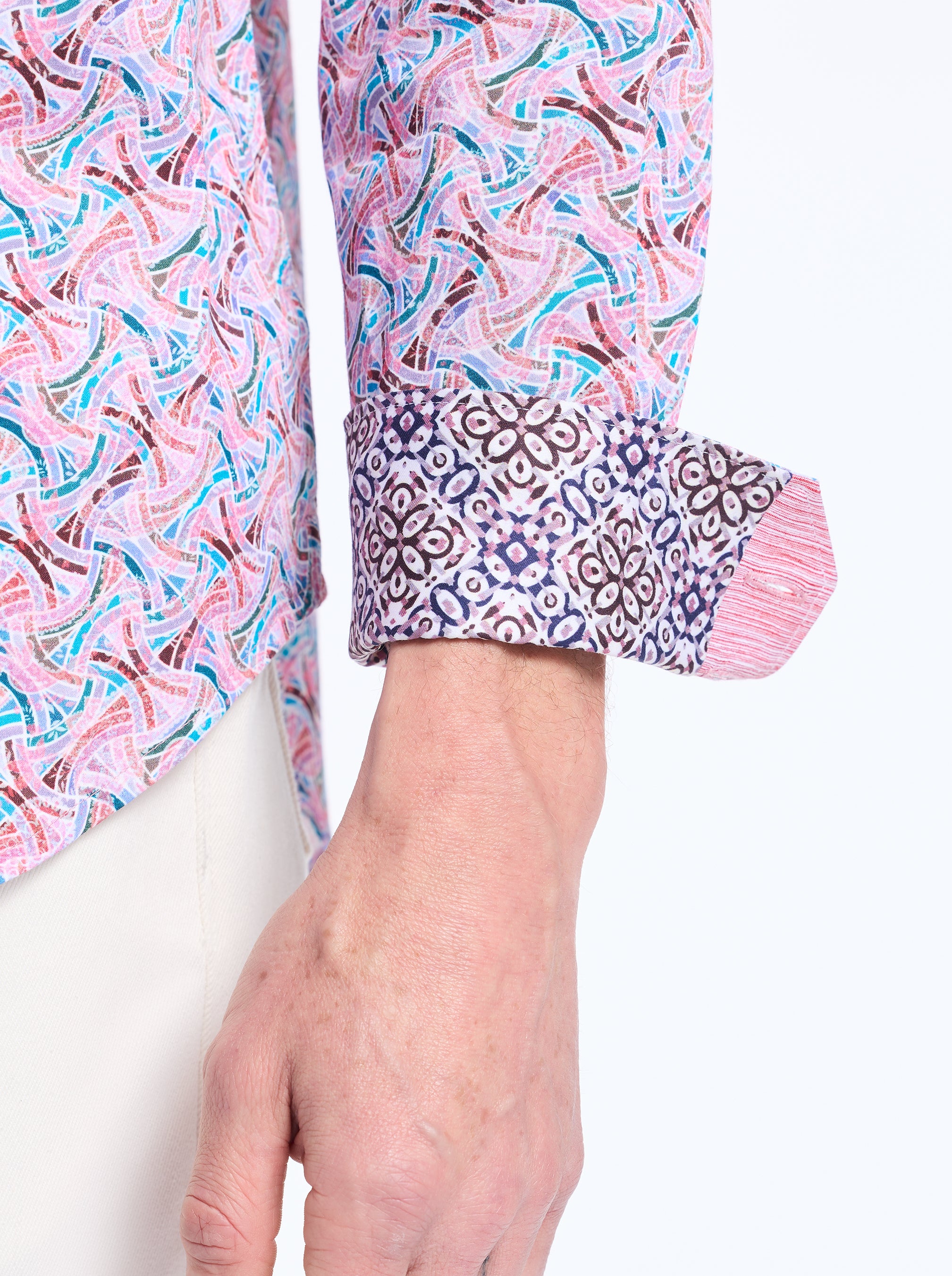 BRUCKNELL LONG SLEEVE BUTTON DOWN SHIRT