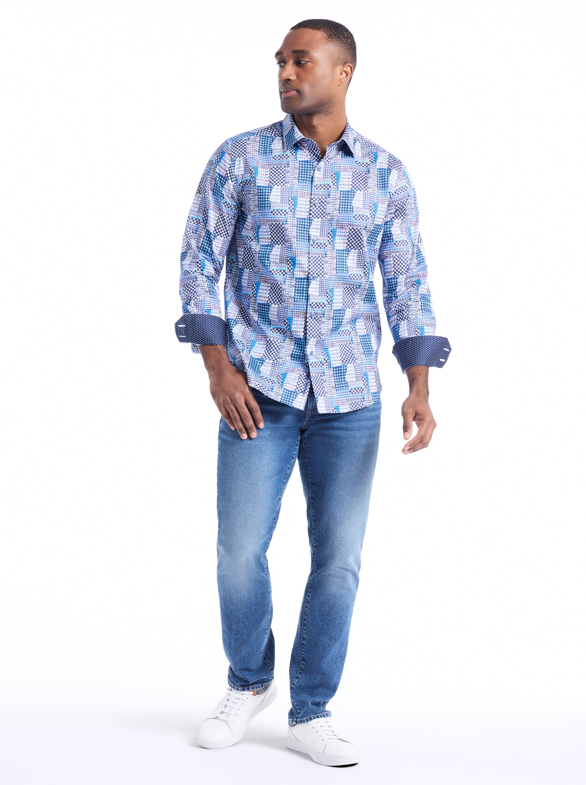 WESTGROVE LONG SLEEVE BUTTON DOWN SHIRT