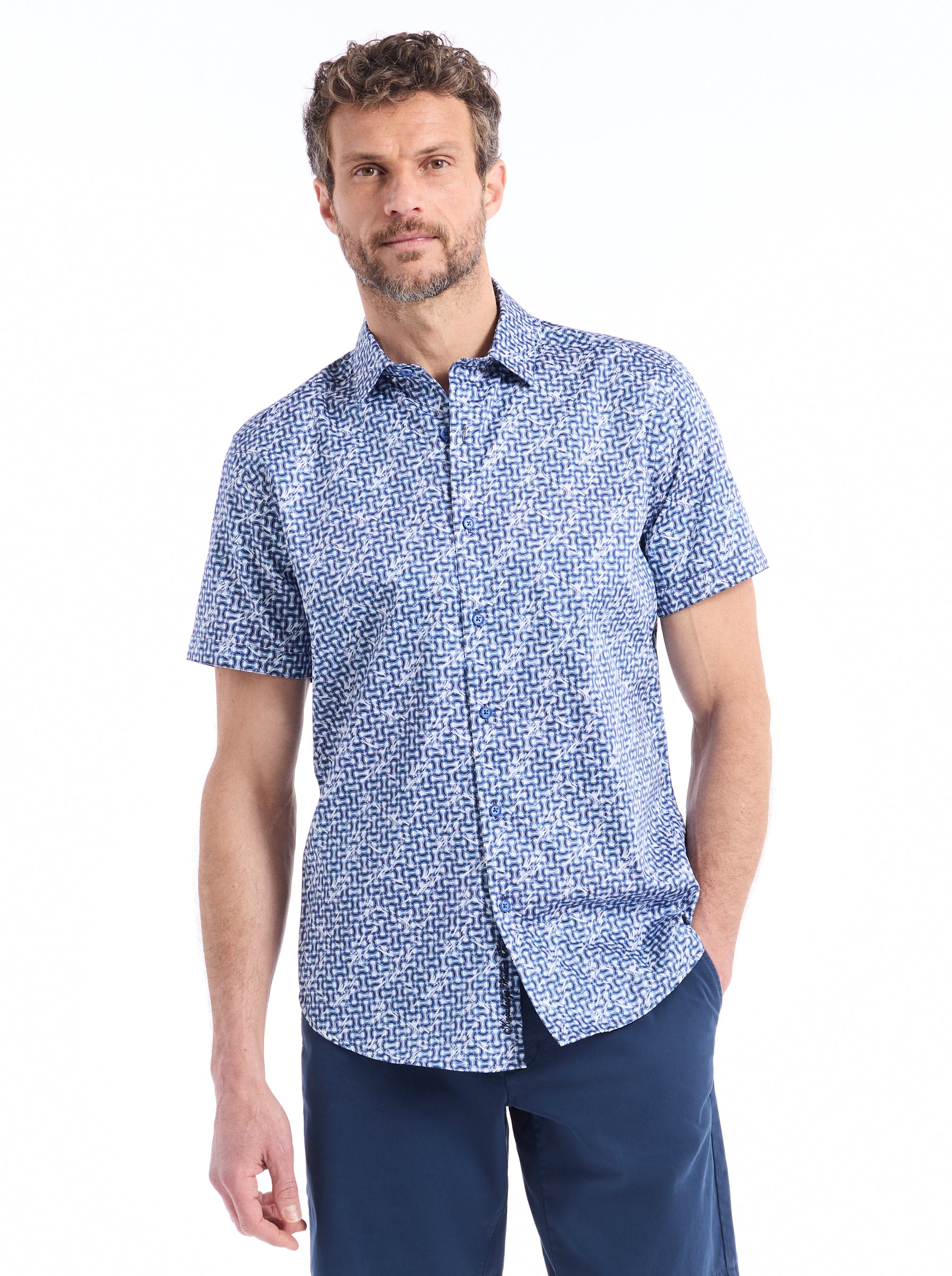 COTSWOLD SHORT SLEEVE BUTTON DOWN SHIRT