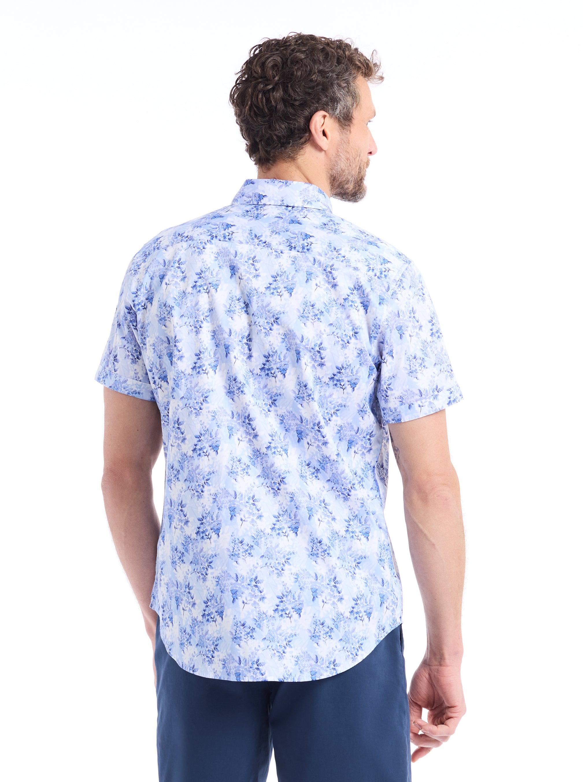 EARLSTON SHORT SLEEVE BUTTON DOWN SHIRT