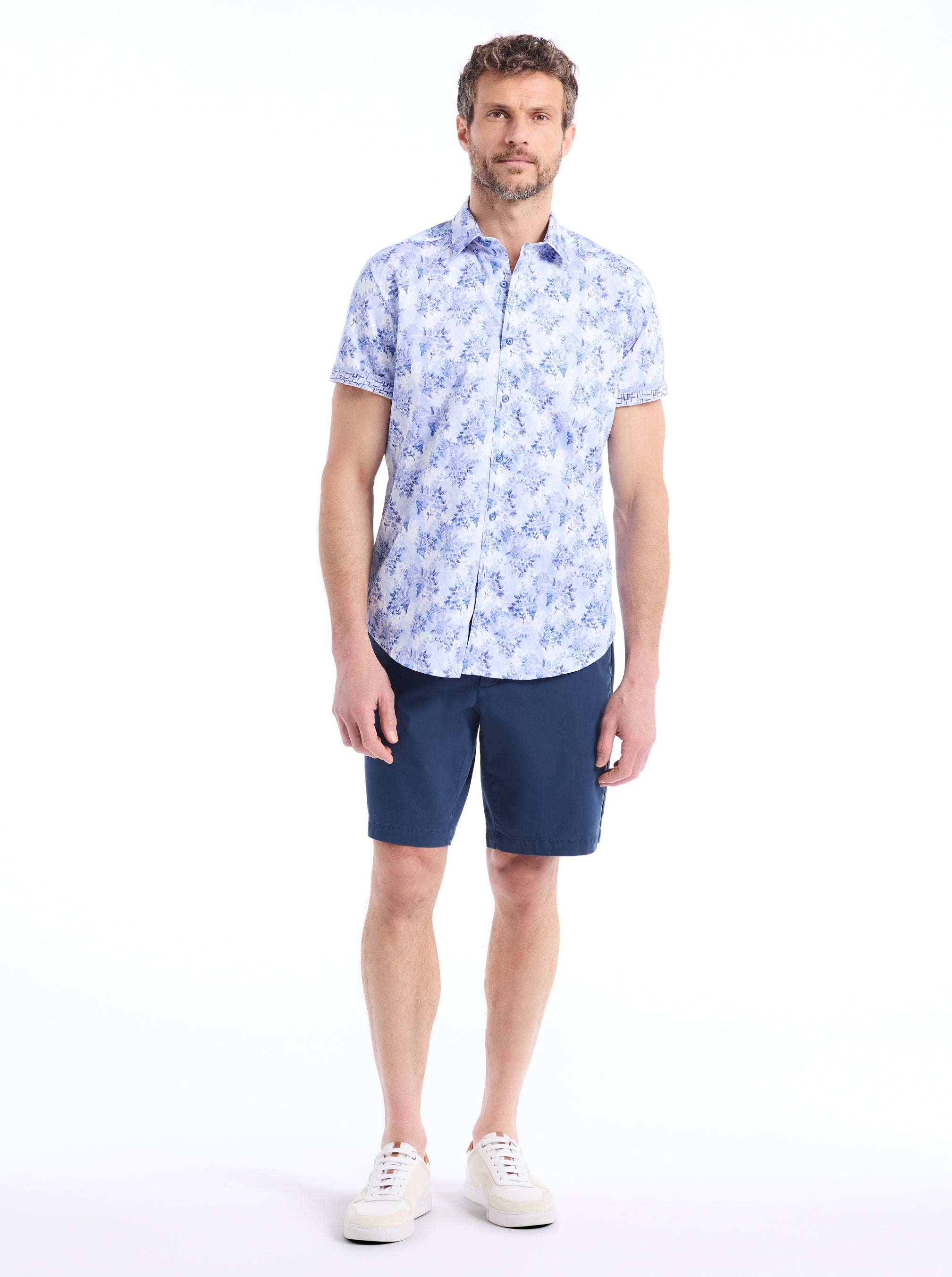 EARLSTON SHORT SLEEVE BUTTON DOWN SHIRT