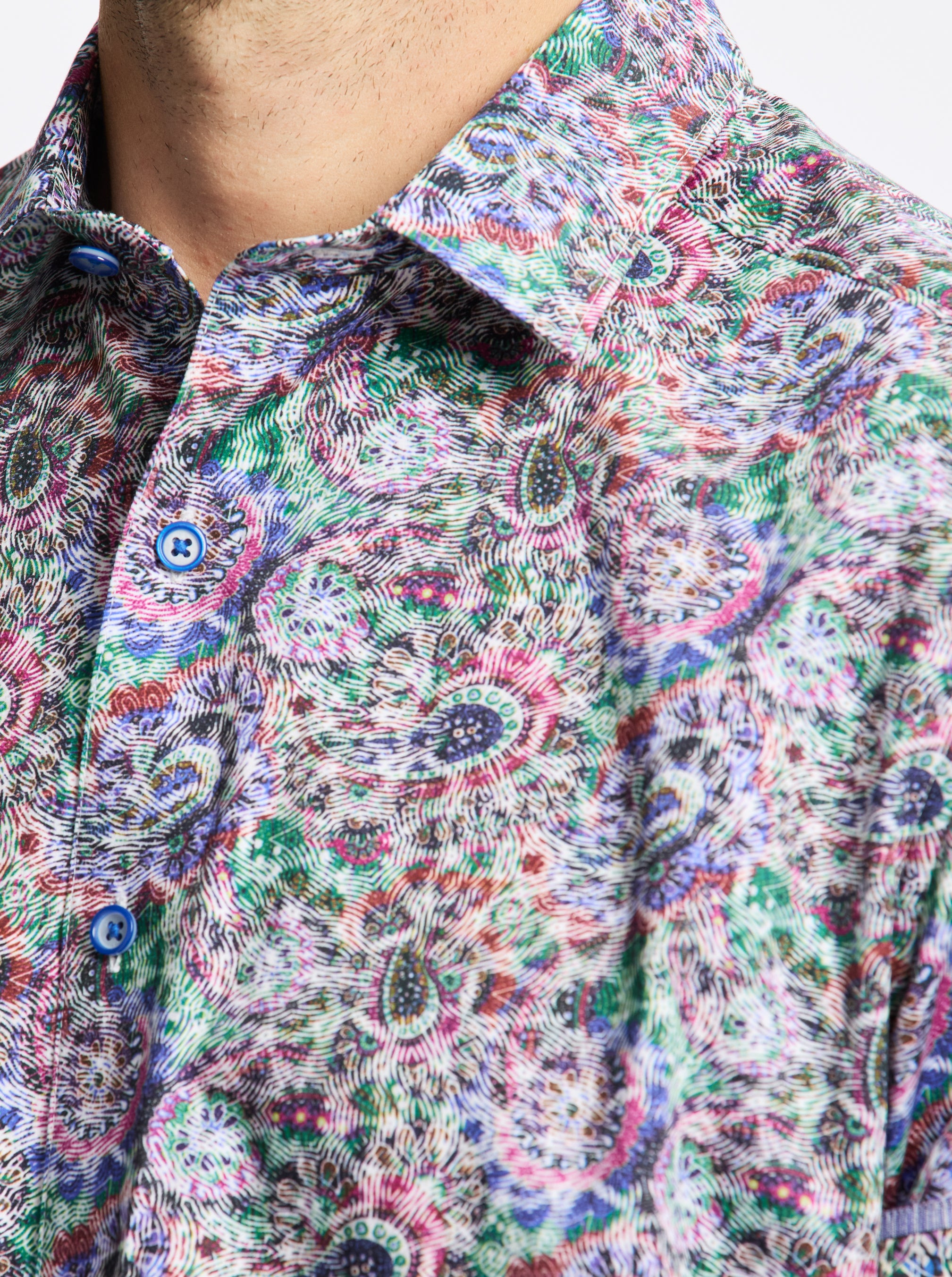 ELMORE SHORT SLEEVE BUTTON DOWN SHIRT