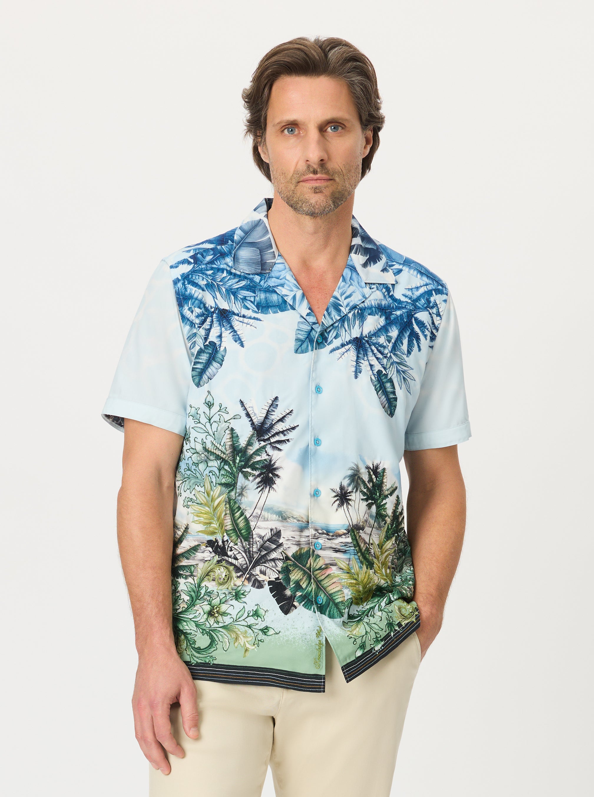 SAHARA 2 SHORT SLEEVE BUTTON DOWN SHIRT