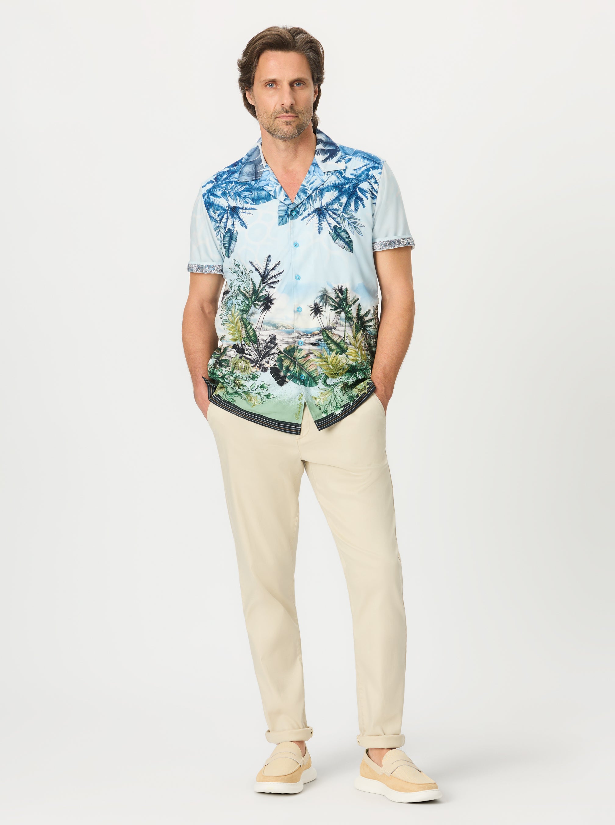 SAHARA 2 SHORT SLEEVE BUTTON DOWN SHIRT