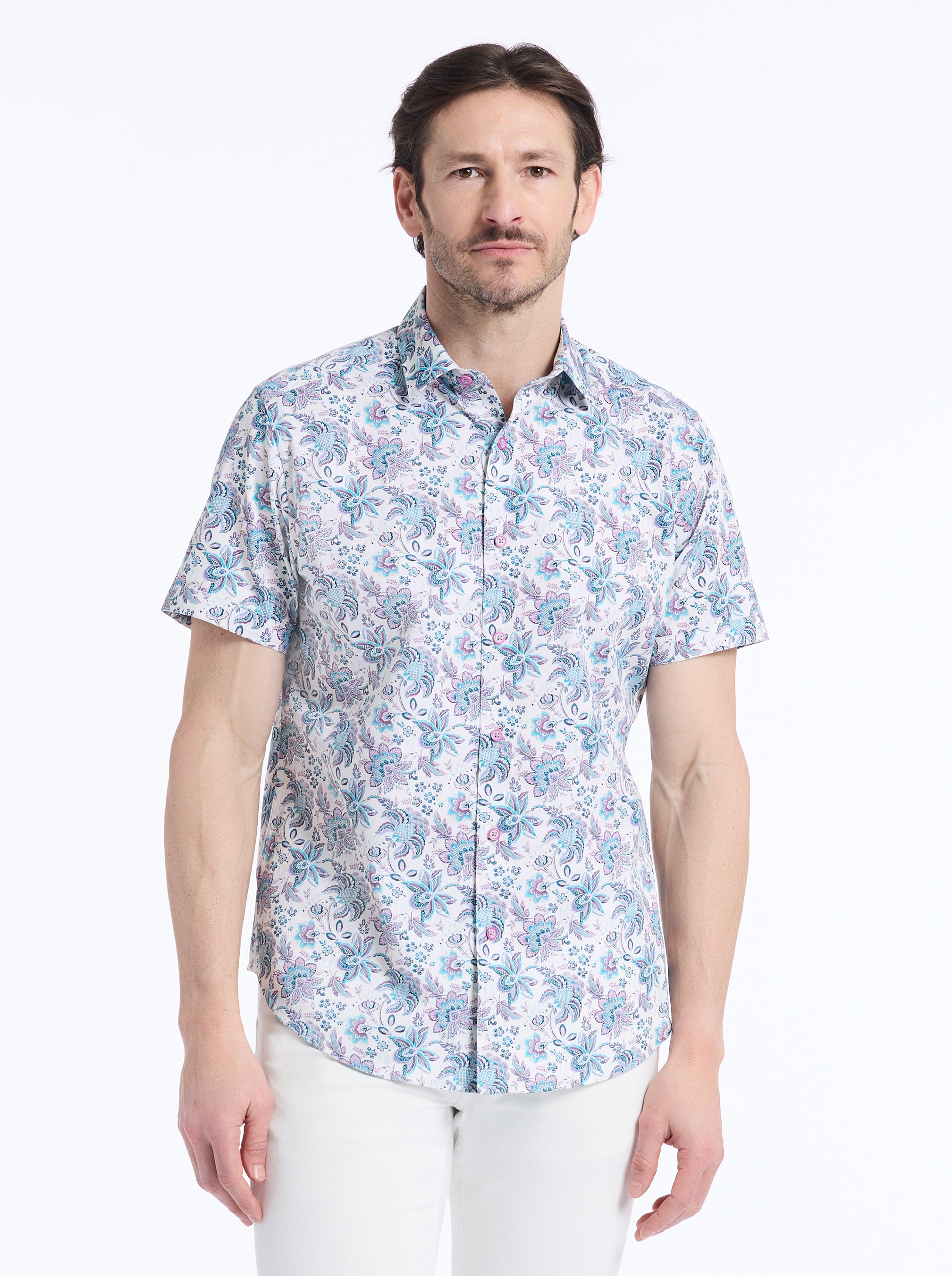 SKIPTON SHORT SLEEVE BUTTON DOWN SHIRT