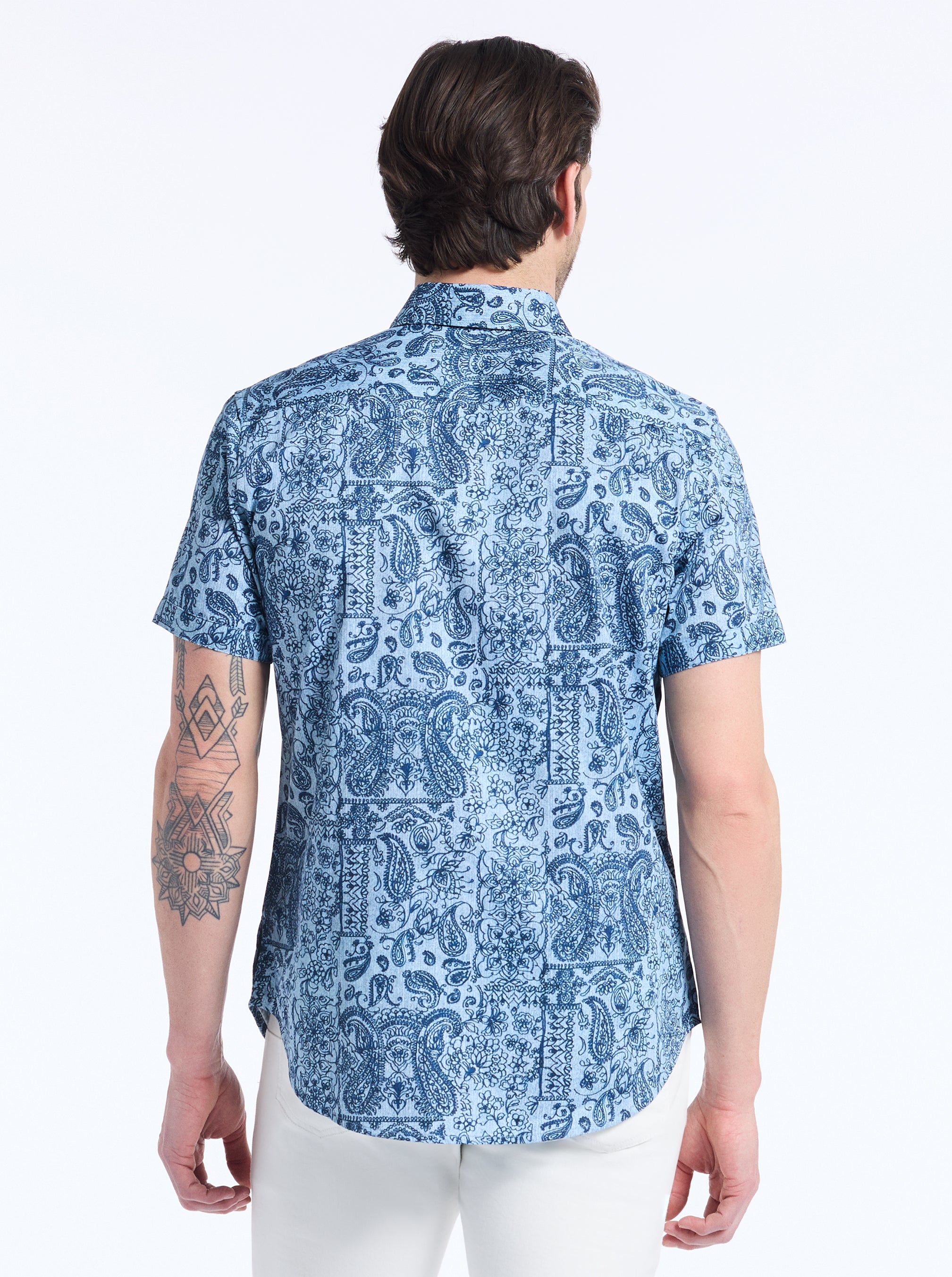 FRANKSTON SHORT SLEEVE BUTTON DOWN SHIRT