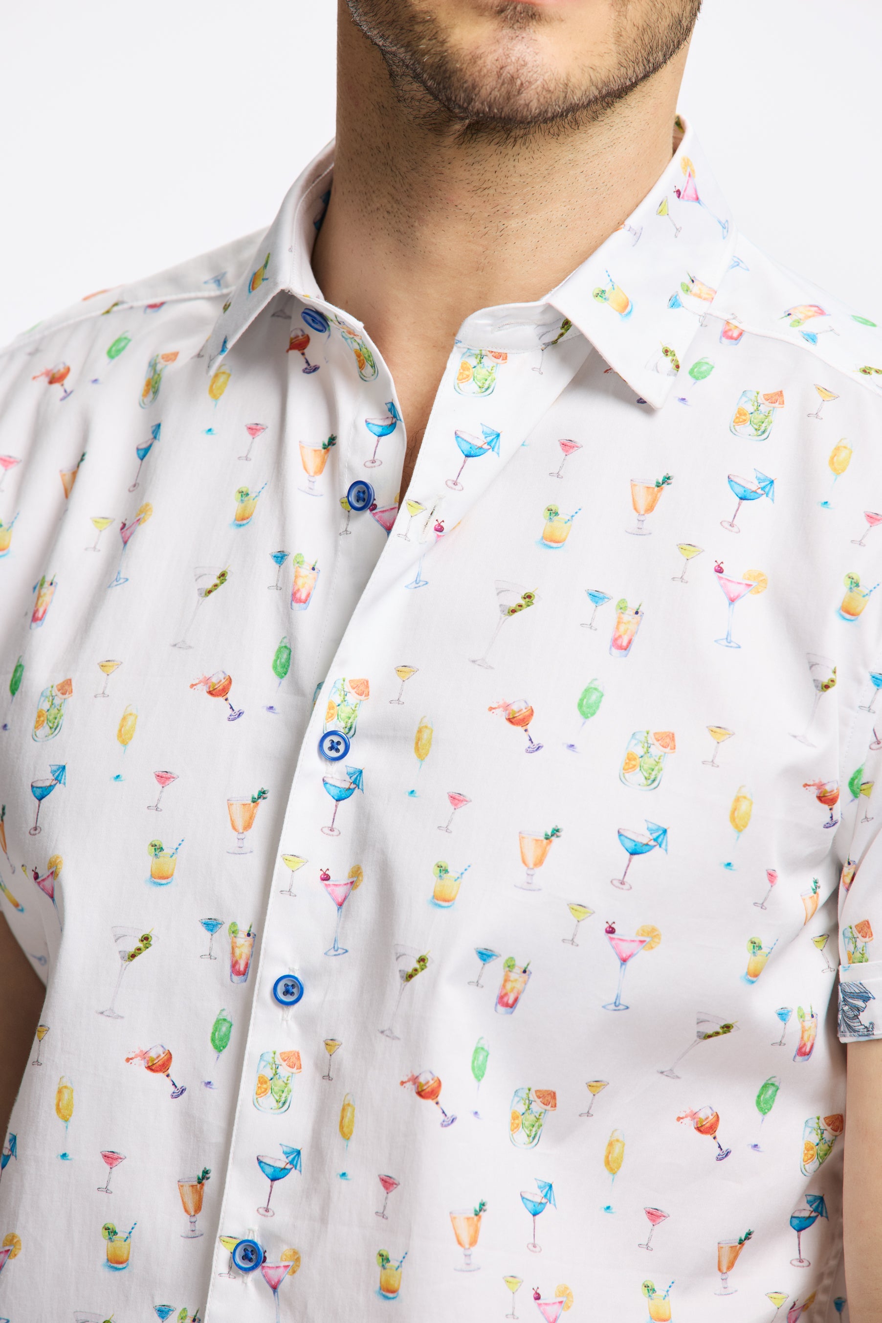 LAWLER SHORT SLEEVE BUTTON DOWN SHIRT