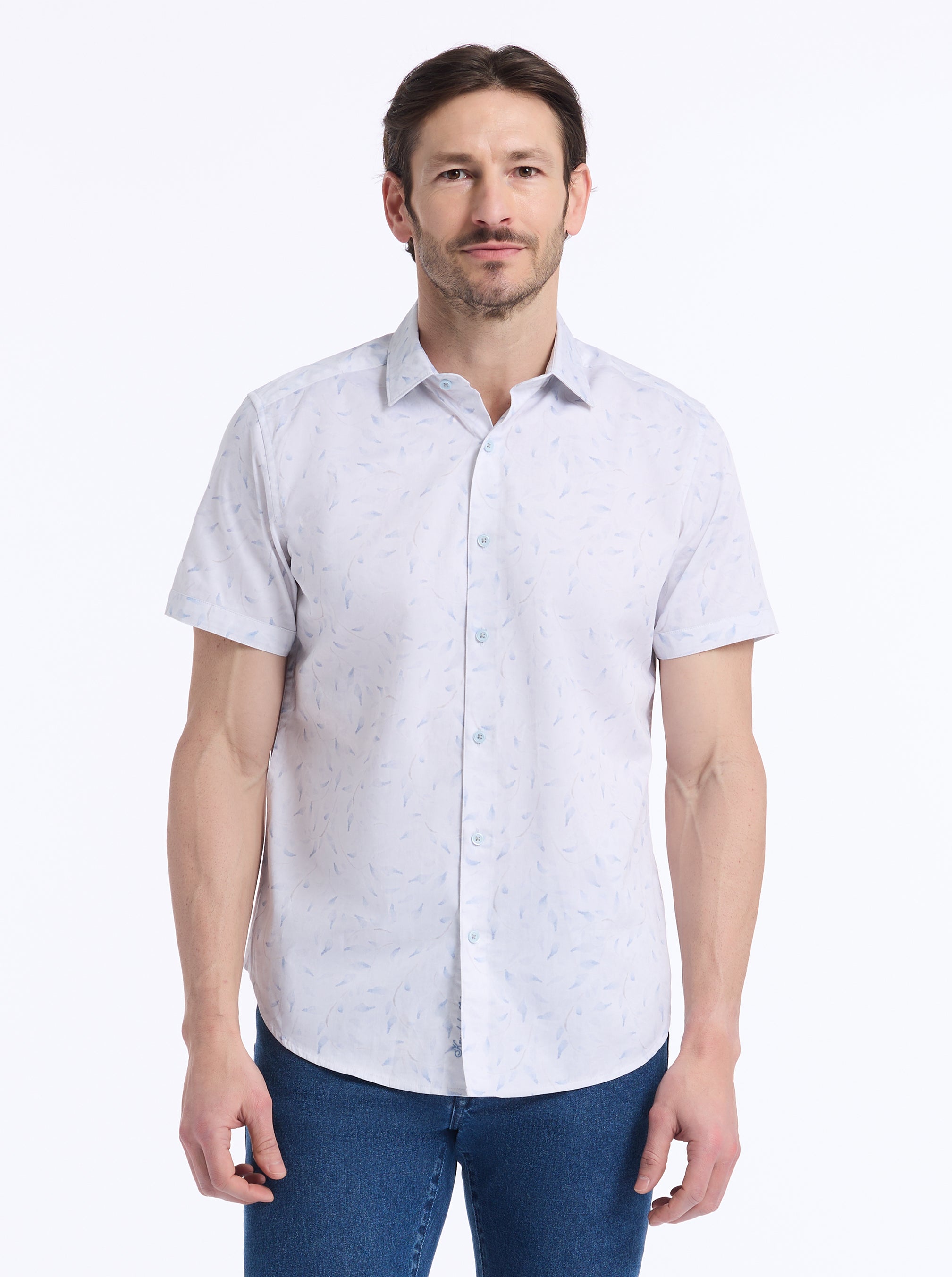 HADDON SHORT SLEEVE BUTTON DOWN SHIRT