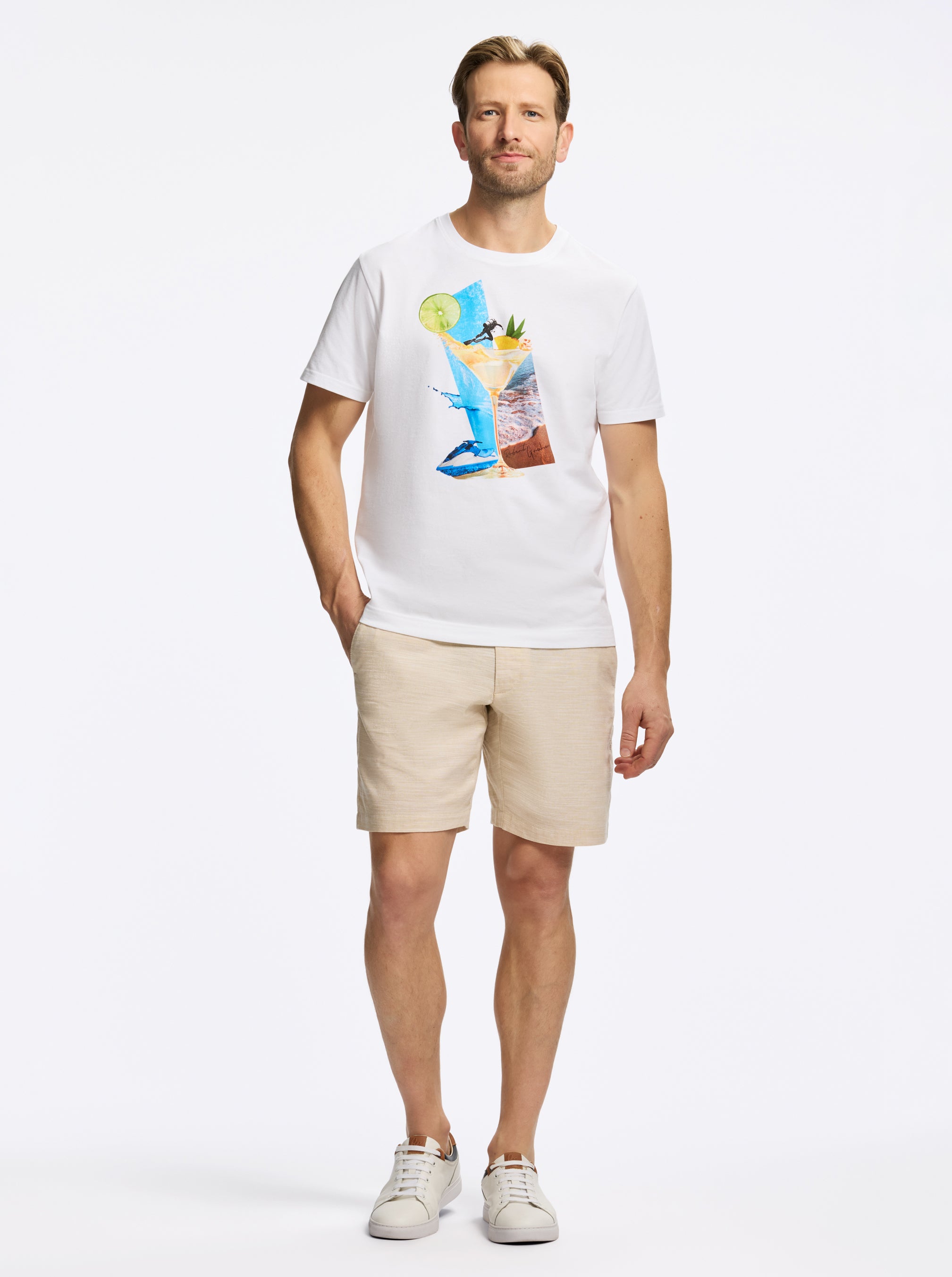 BEACH MARTINI SHORT SLEEVE T-SHIRT