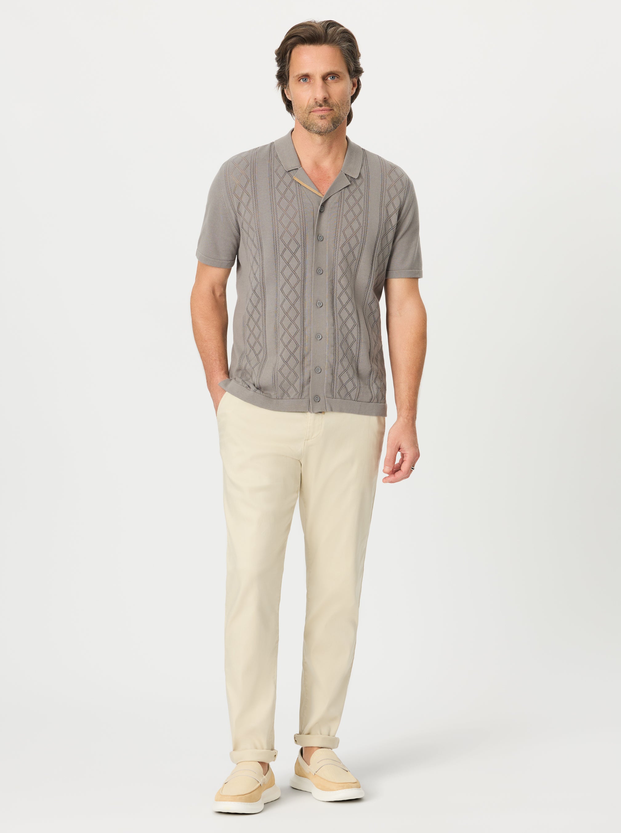 TAMBOR SHORT SLEEVE SWEATER