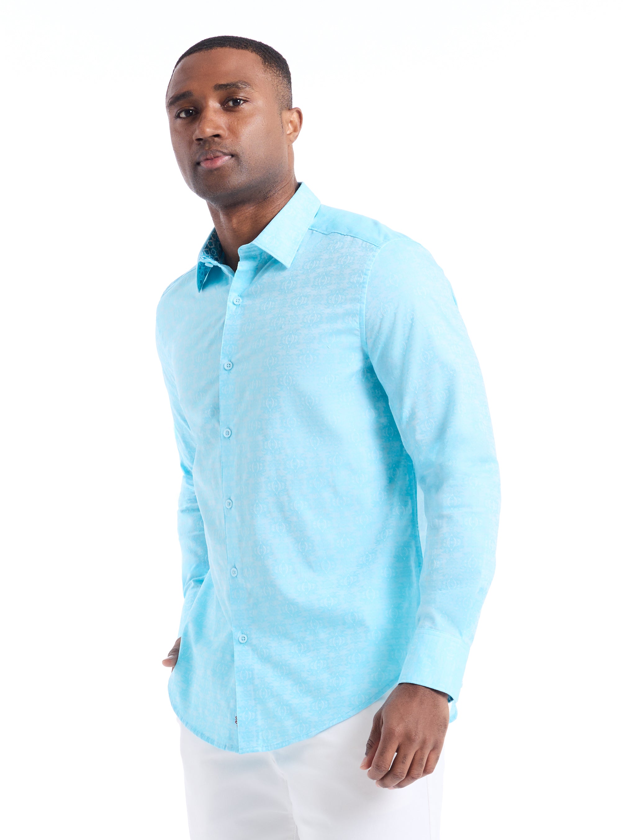 STELLMAN LONG SLEEVE BUTTON DOWN SHIRT