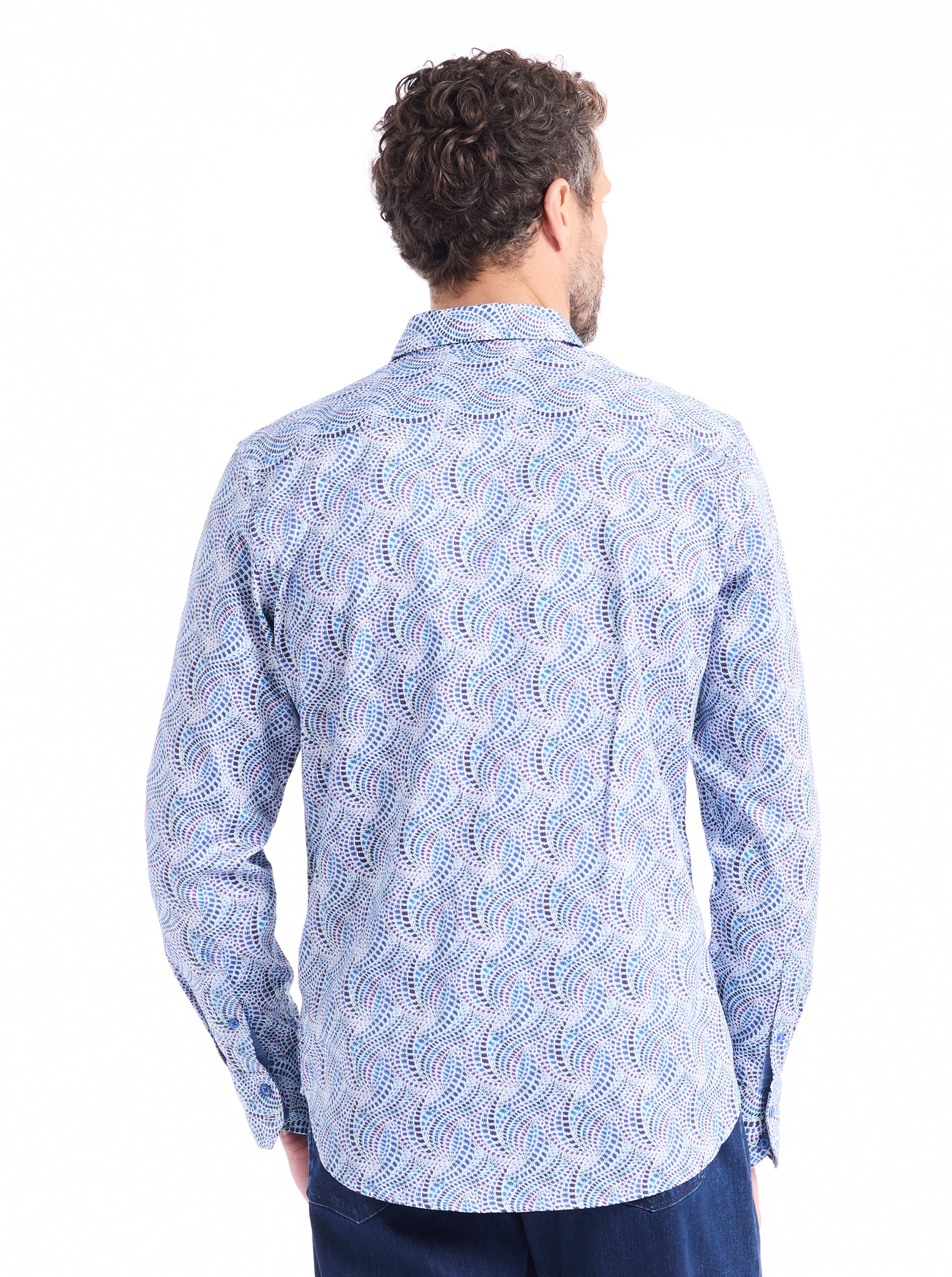 RYTHERS LONG SLEEVE BUTTON DOWN SHIRT