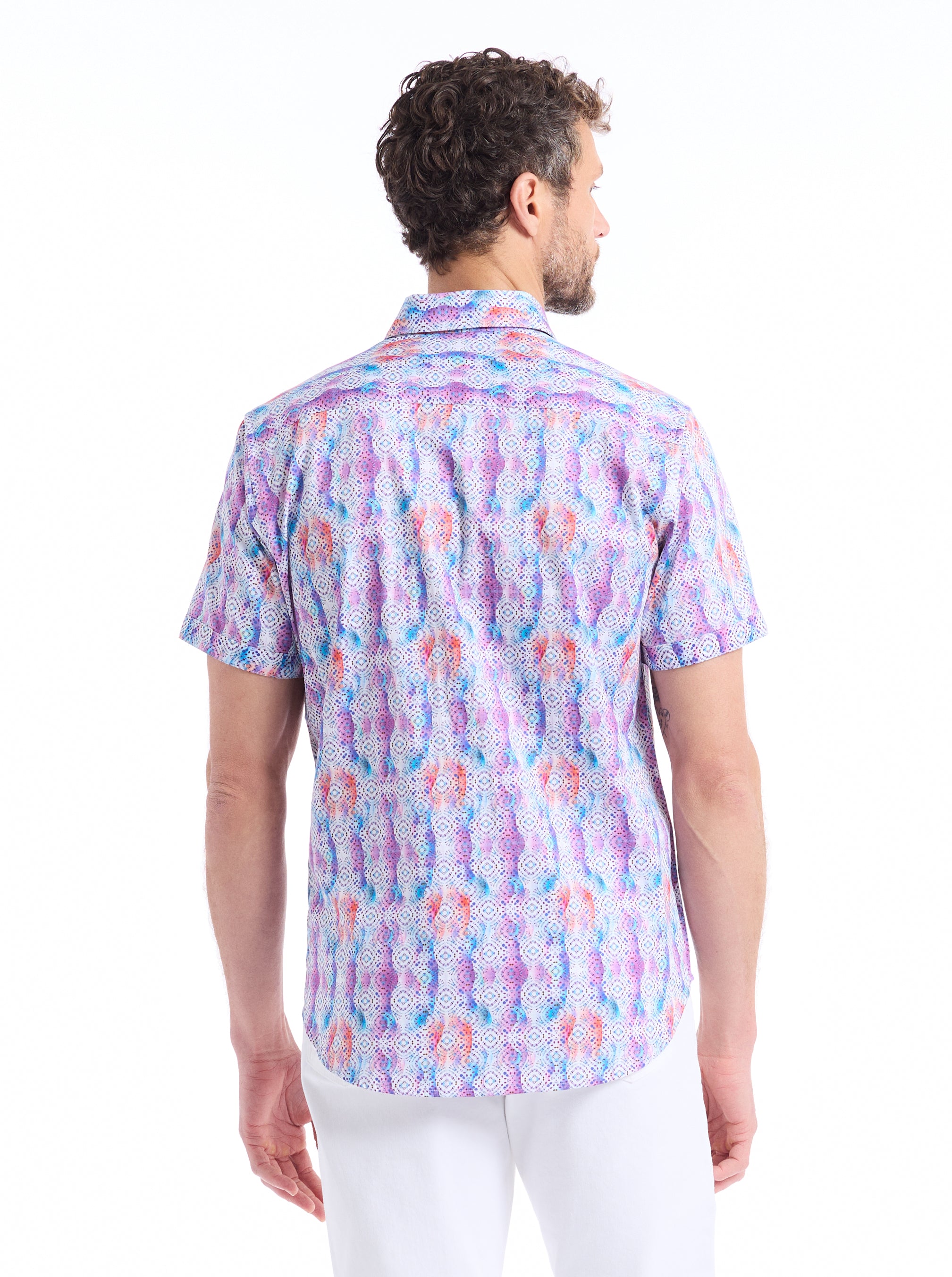 FRAWLEY SHORT SLEEVE BUTTON DOWN SHIRT