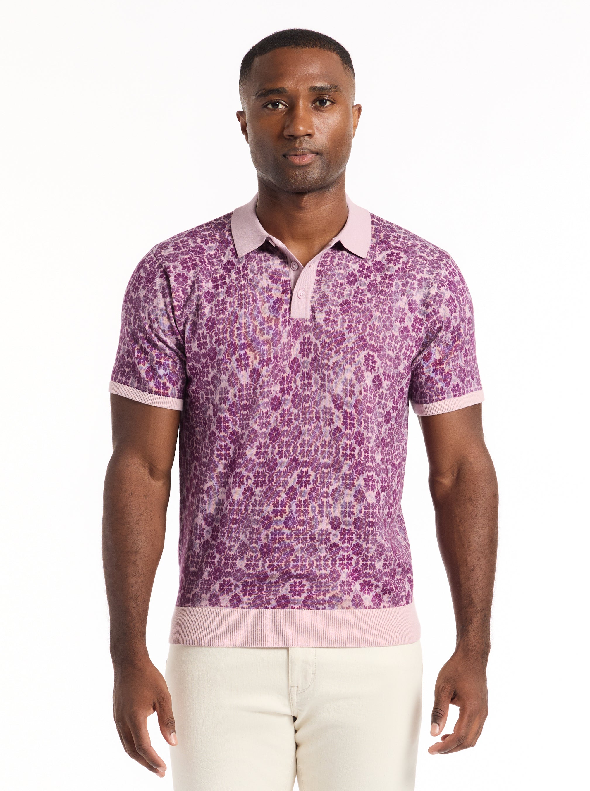 VESEY SHORT SLEEVE SWEATER POLO