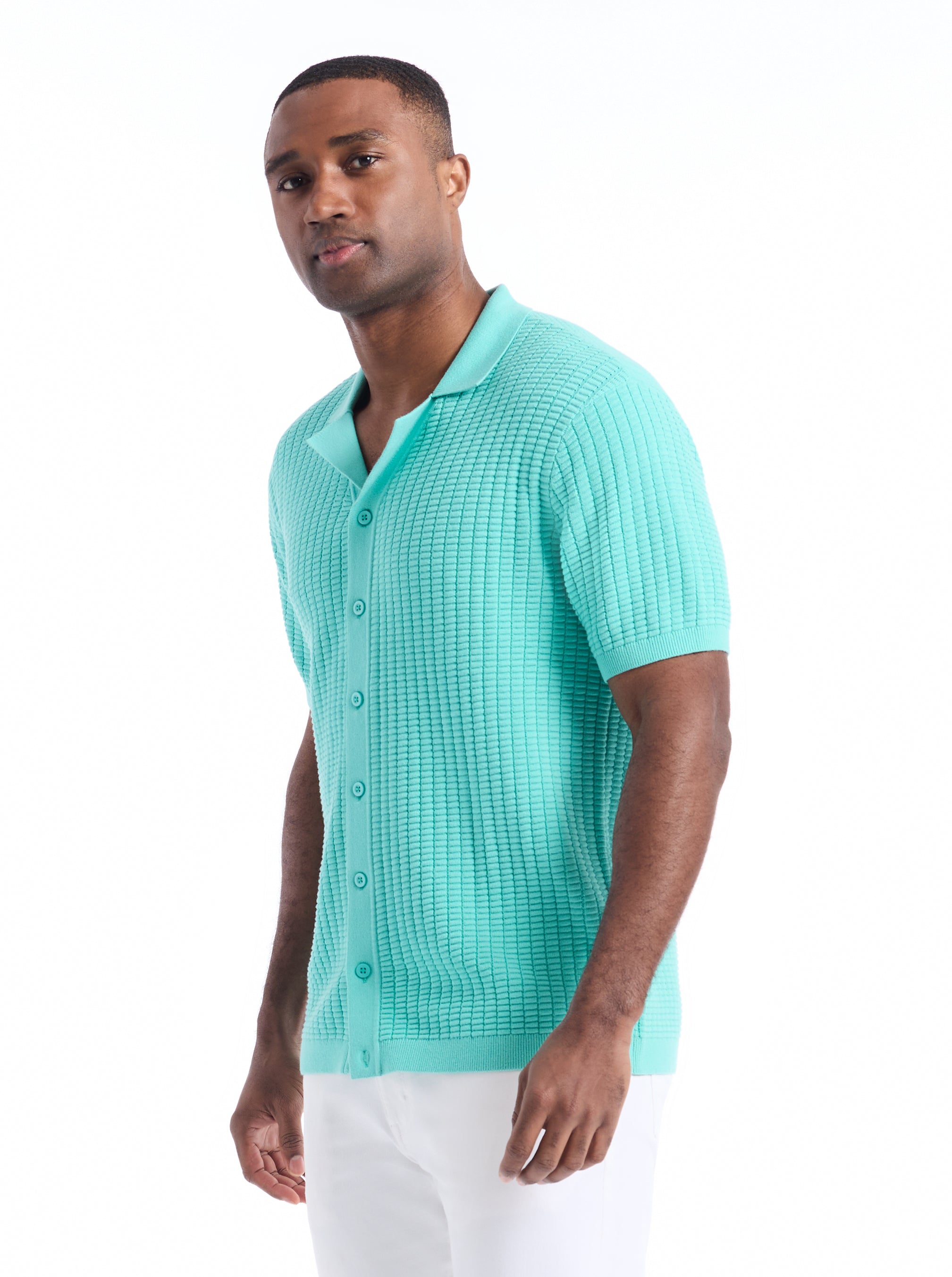 ISHAM SHORT SLEEVE SWEATER