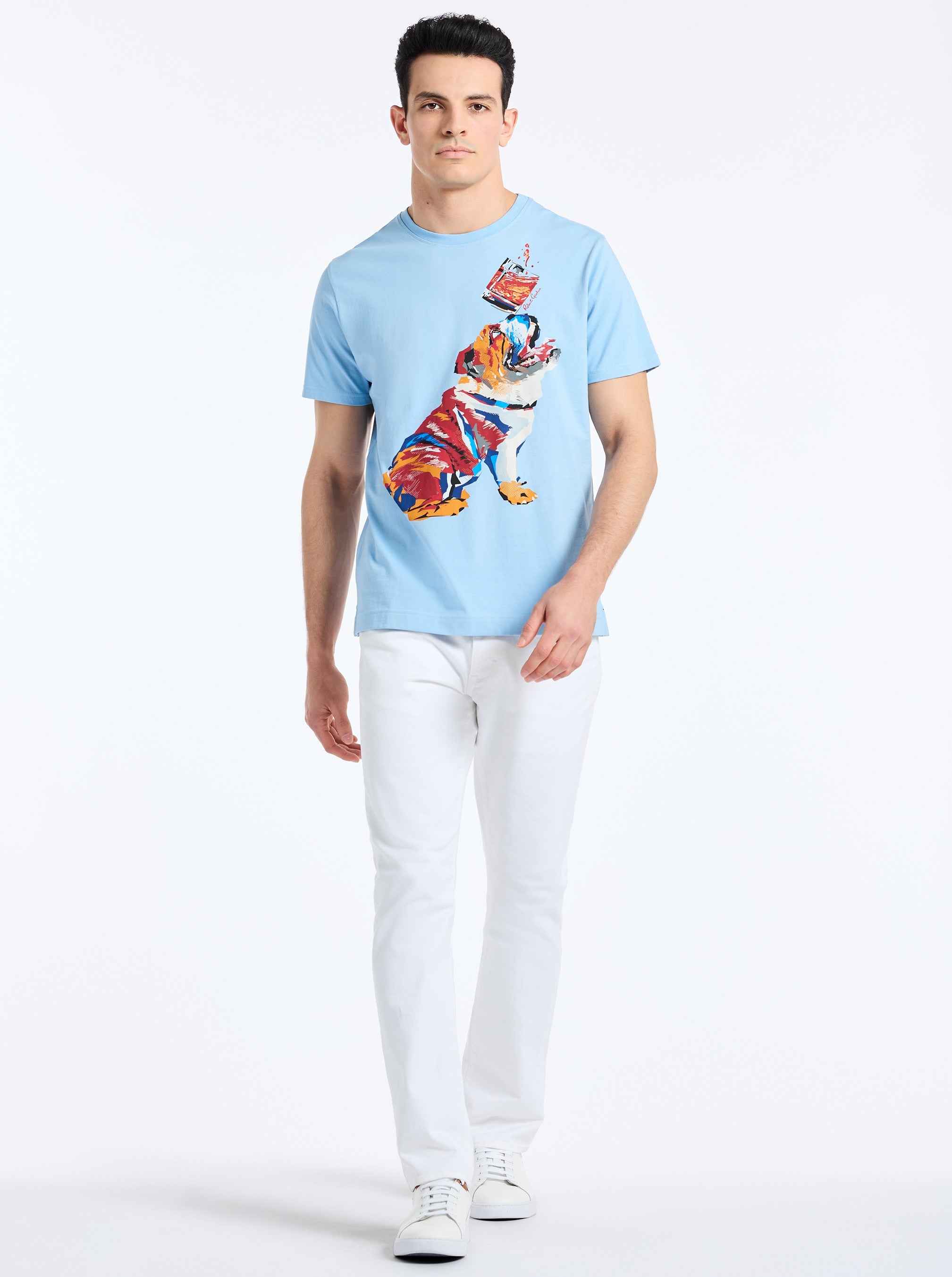 WHISKEY DOG SHORT SLEEVE T-SHIRT TALL