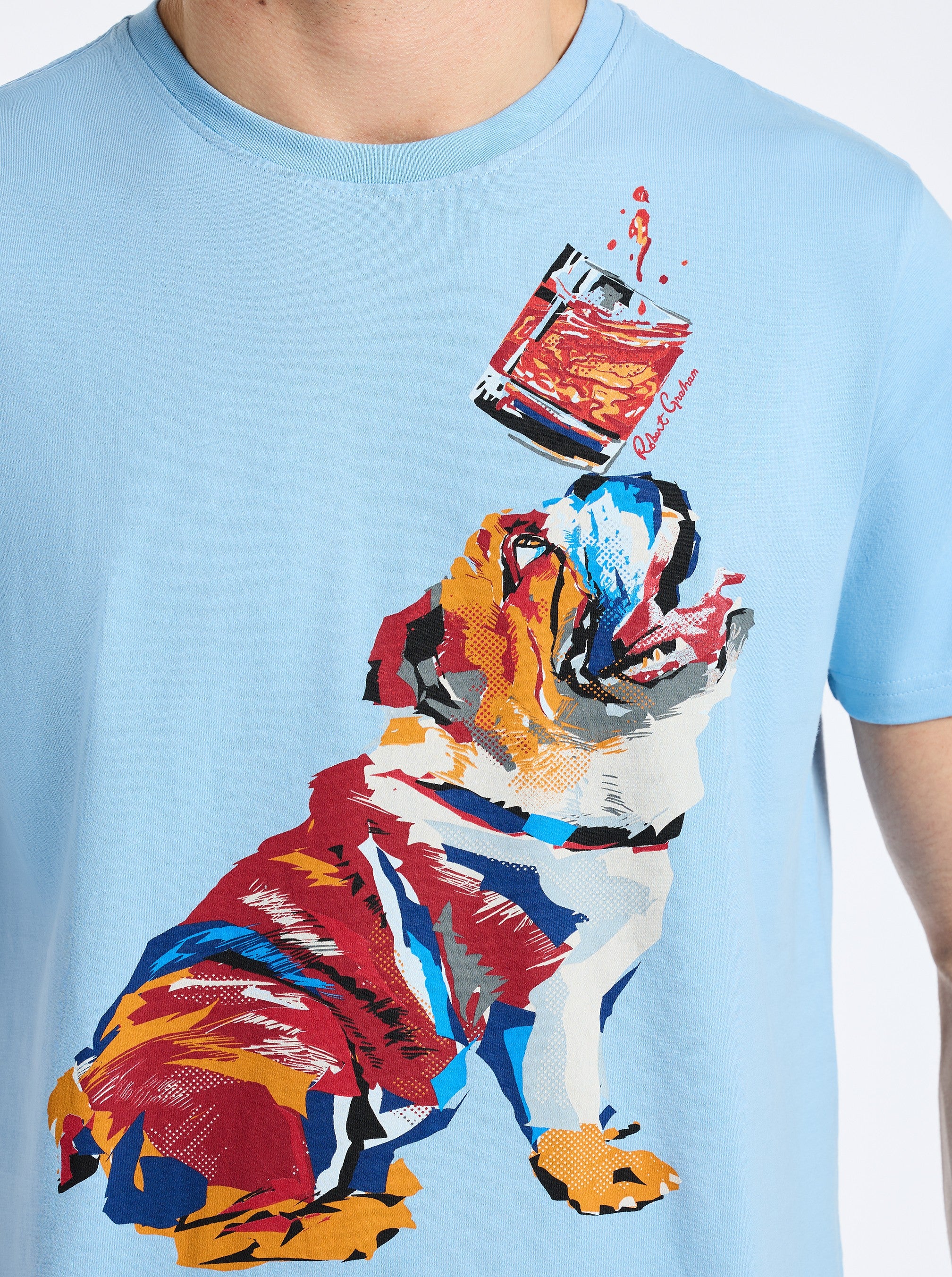 WHISKEY DOG SHORT SLEEVE T-SHIRT BIG