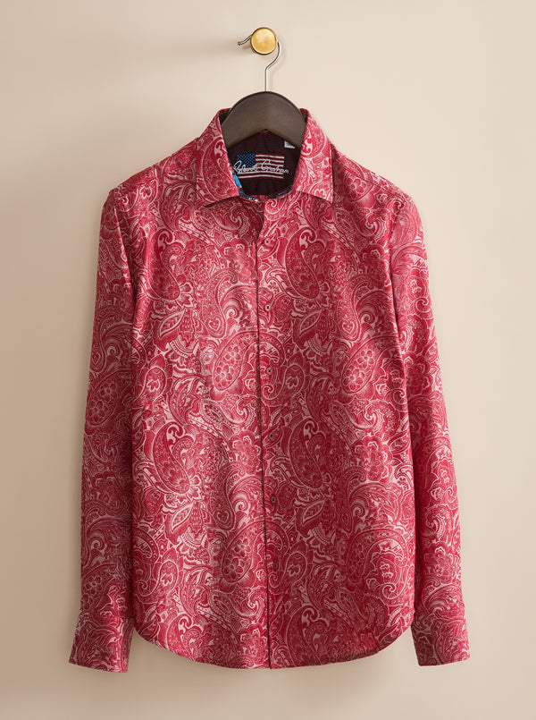 HUDSON LONG SLEEVE BUTTON DOWN SHIRT