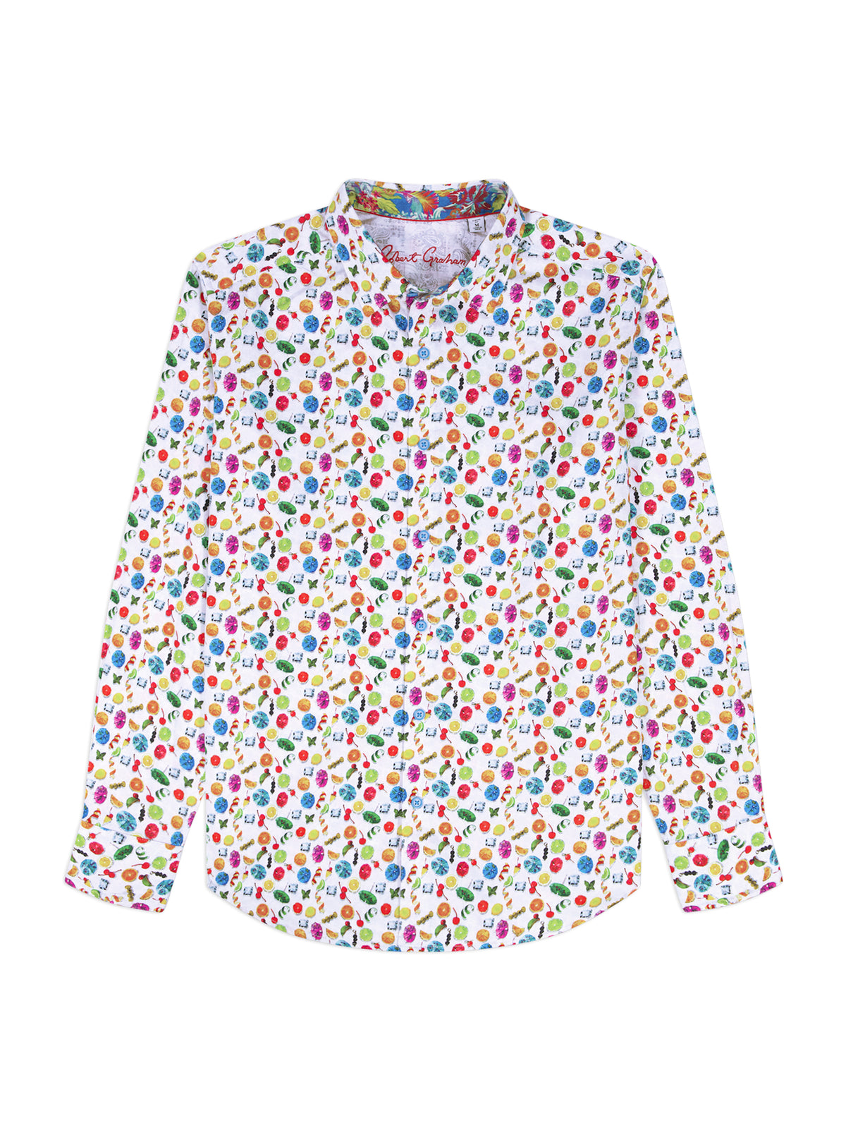 GARNISH LONG SLEEVE BUTTON DOWN SHIRT