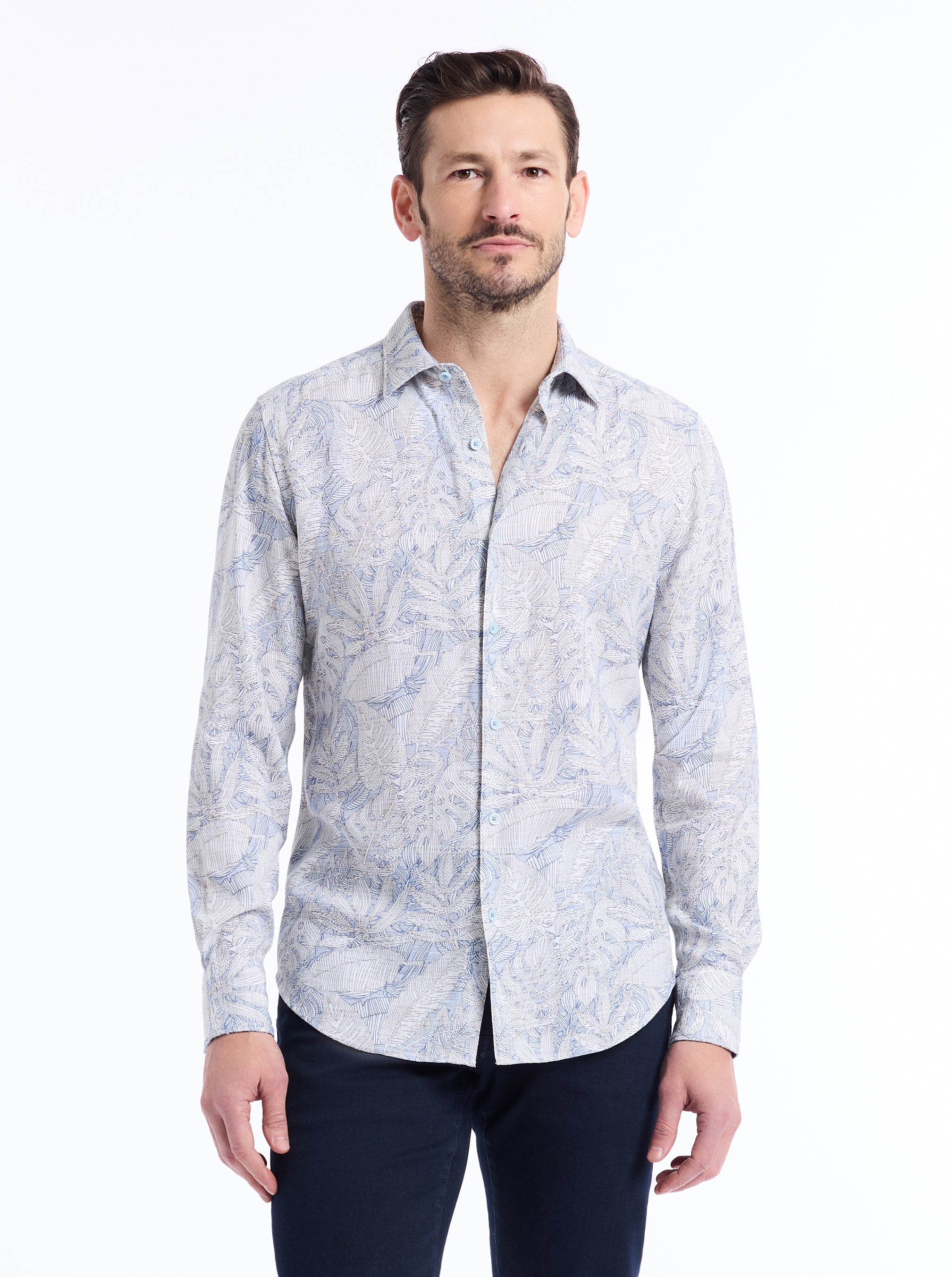 WINESAP LONG SLEEVE BUTTON DOWN SHIRT