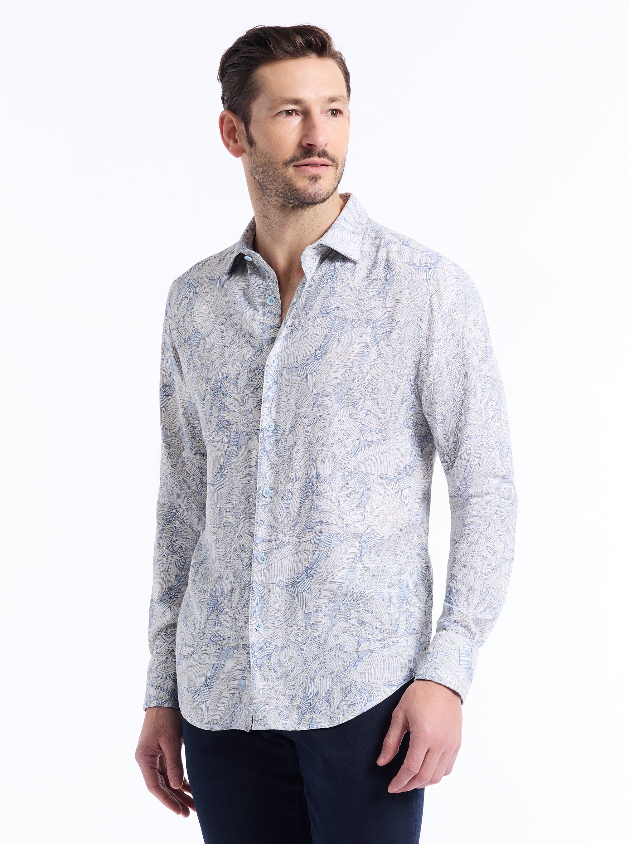 WINESAP LONG SLEEVE BUTTON DOWN SHIRT