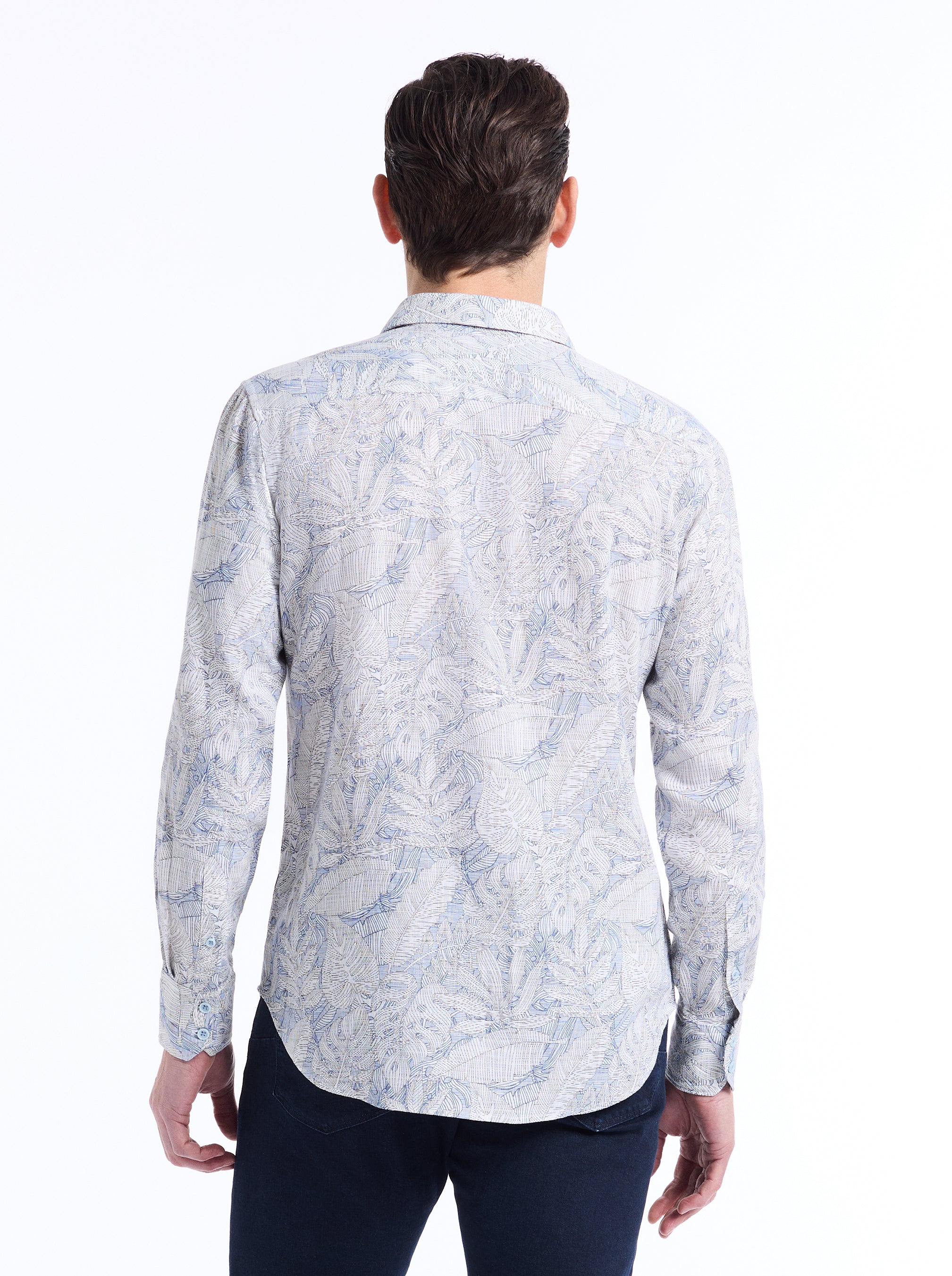 WINESAP LONG SLEEVE BUTTON DOWN SHIRT