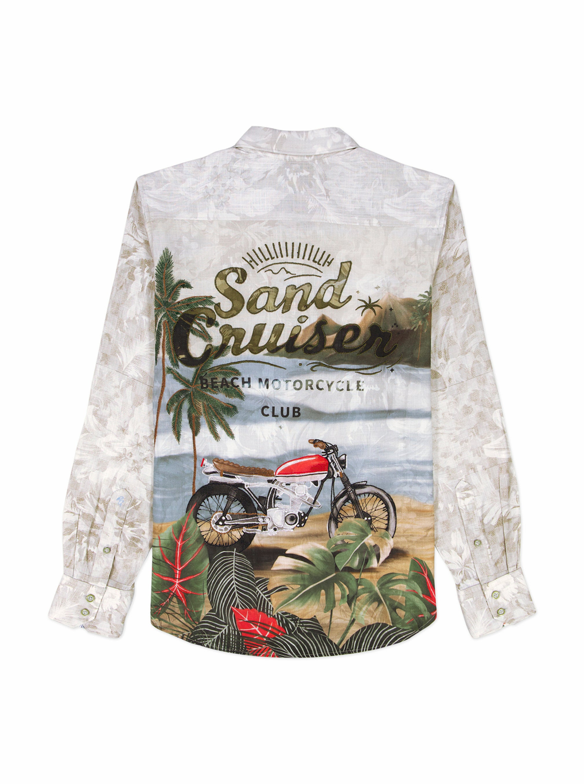 SAND CRUISER LONG SLEEVE BUTTON DOWN SHIRT