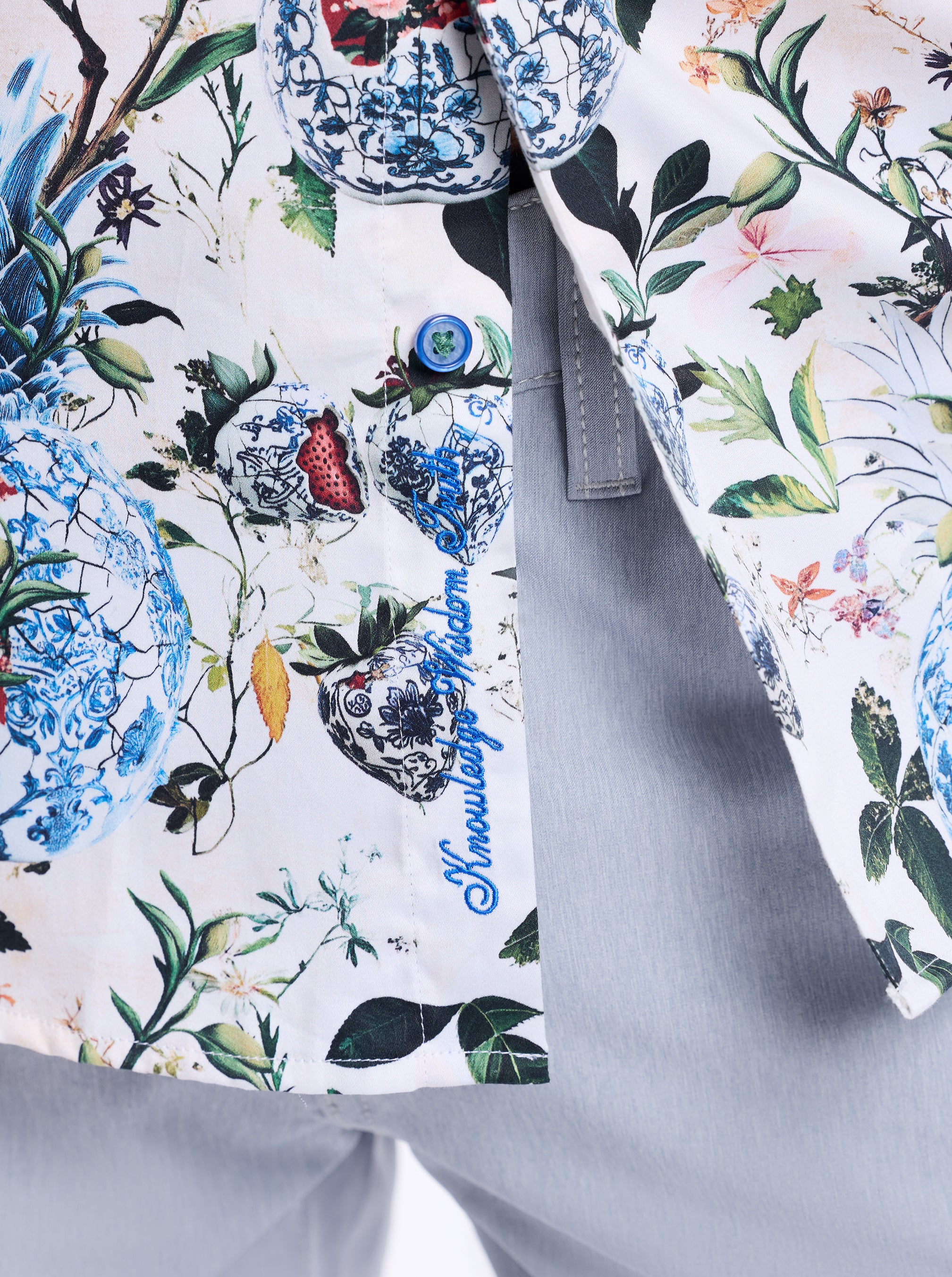 BRIARCLIFF LONG SLEEVE BUTTON DOWN SHIRT BIG