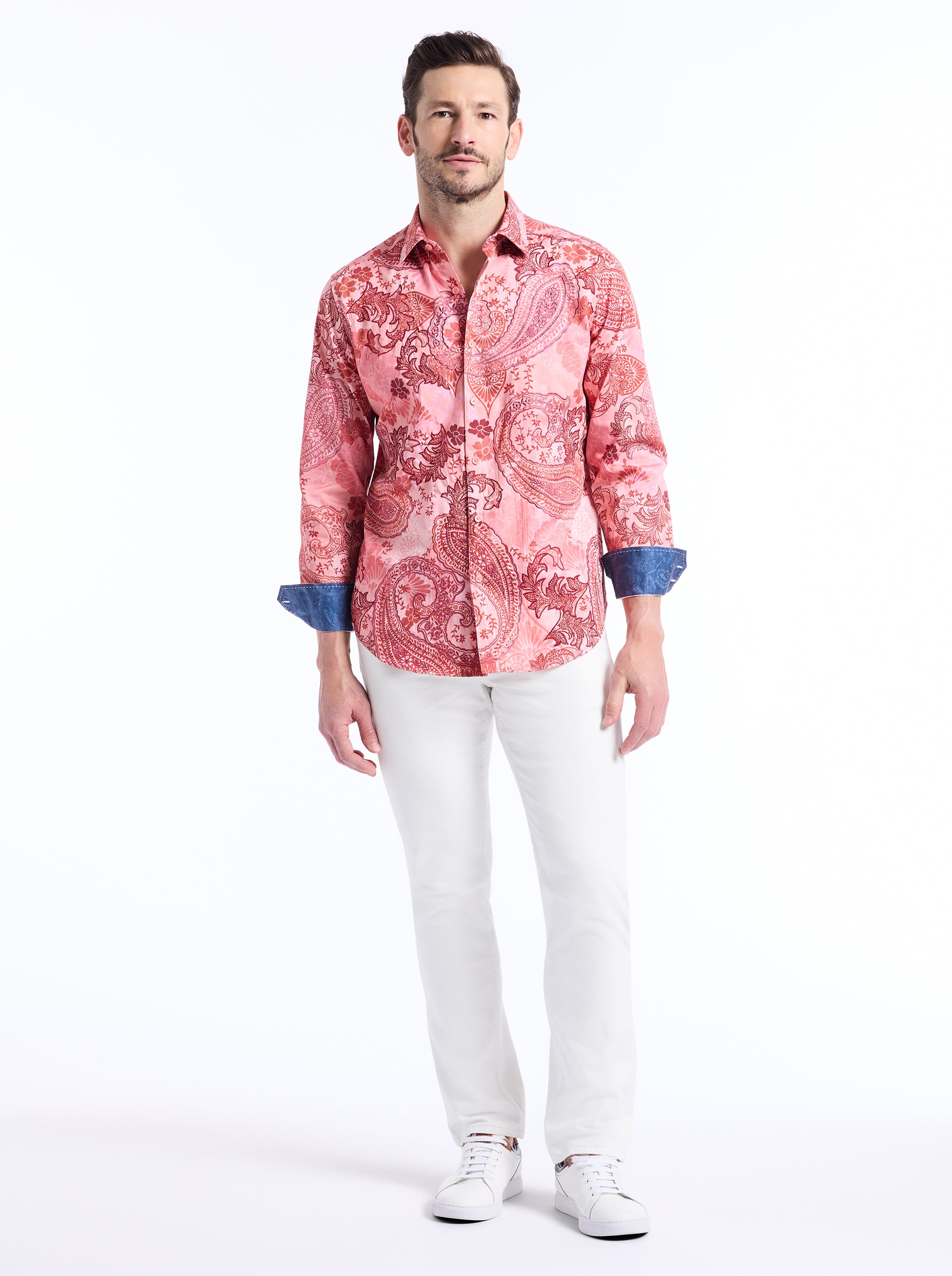 CABRILLO LONG SLEEVE BUTTON DOWN SHIRT
