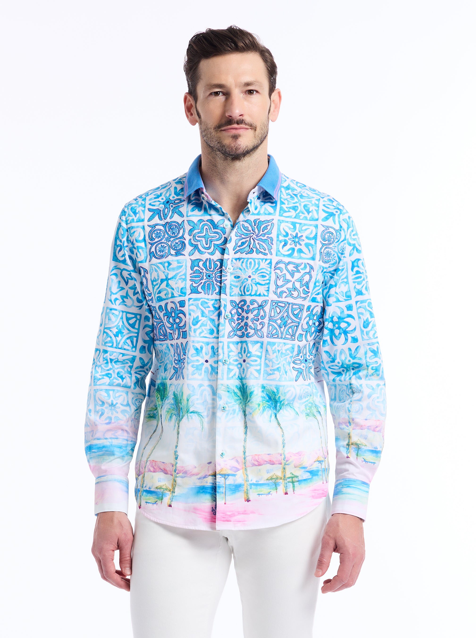 LIMITED EDITION CLAYTON'S BAY LONG SLEEVE BUTTON DOWN SHIRT