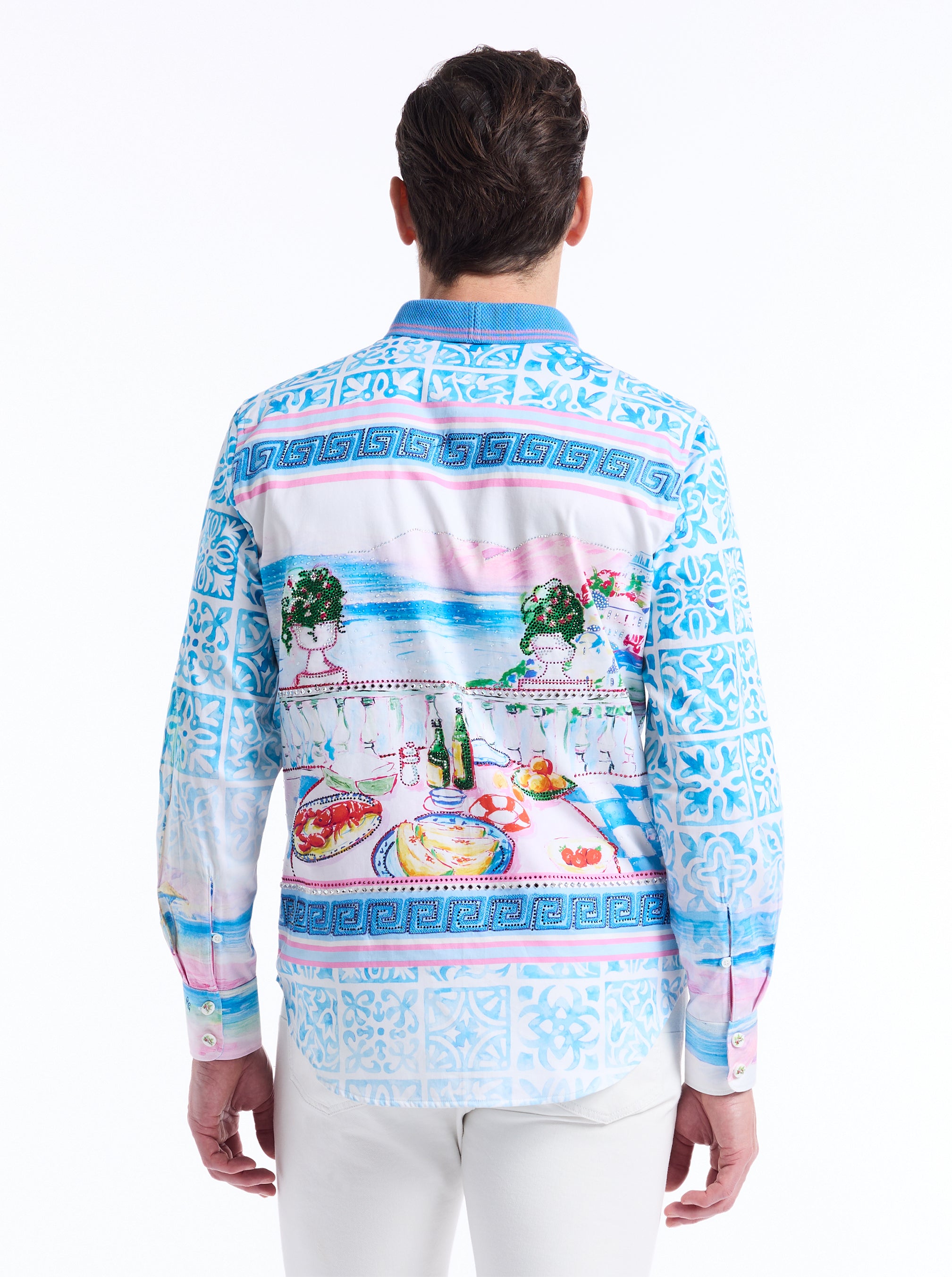 LIMITED EDITION CLAYTON'S BAY LONG SLEEVE BUTTON DOWN SHIRT