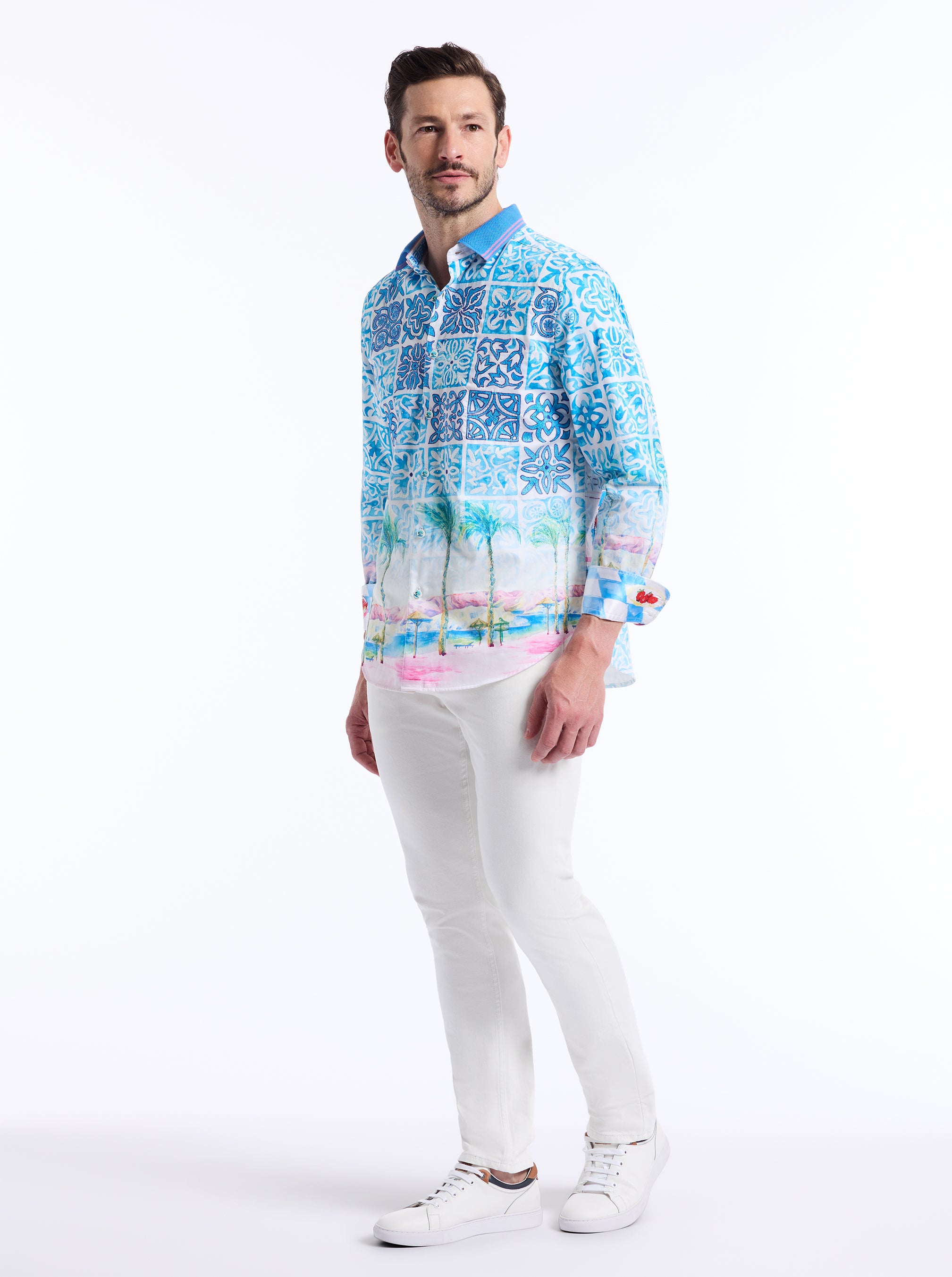 LIMITED EDITION CLAYTON'S BAY LONG SLEEVE BUTTON DOWN SHIRT