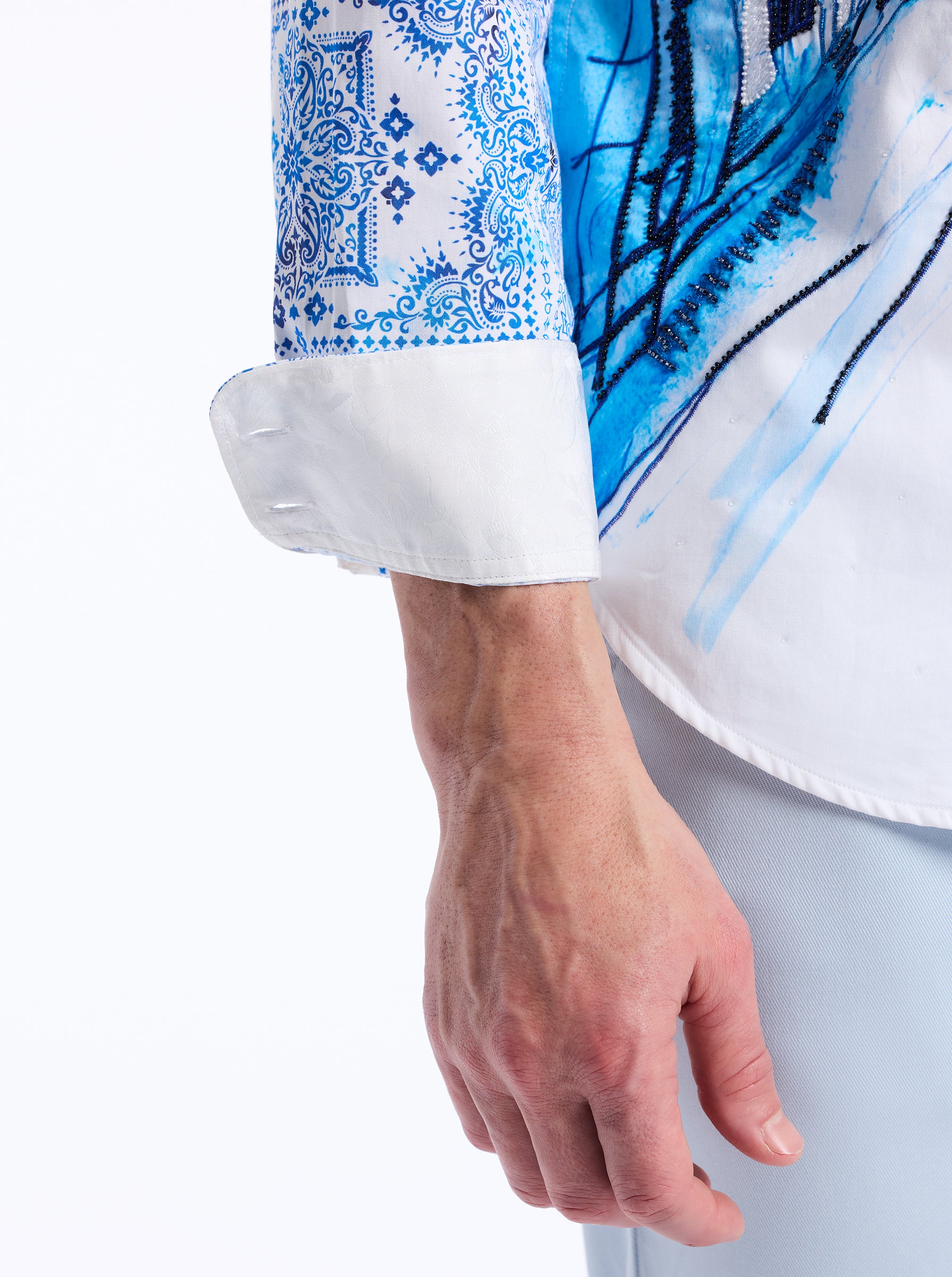 LIMITED EDITION CROWTHER CITY LONG SLEEVE BUTTON DOWN SHIRT