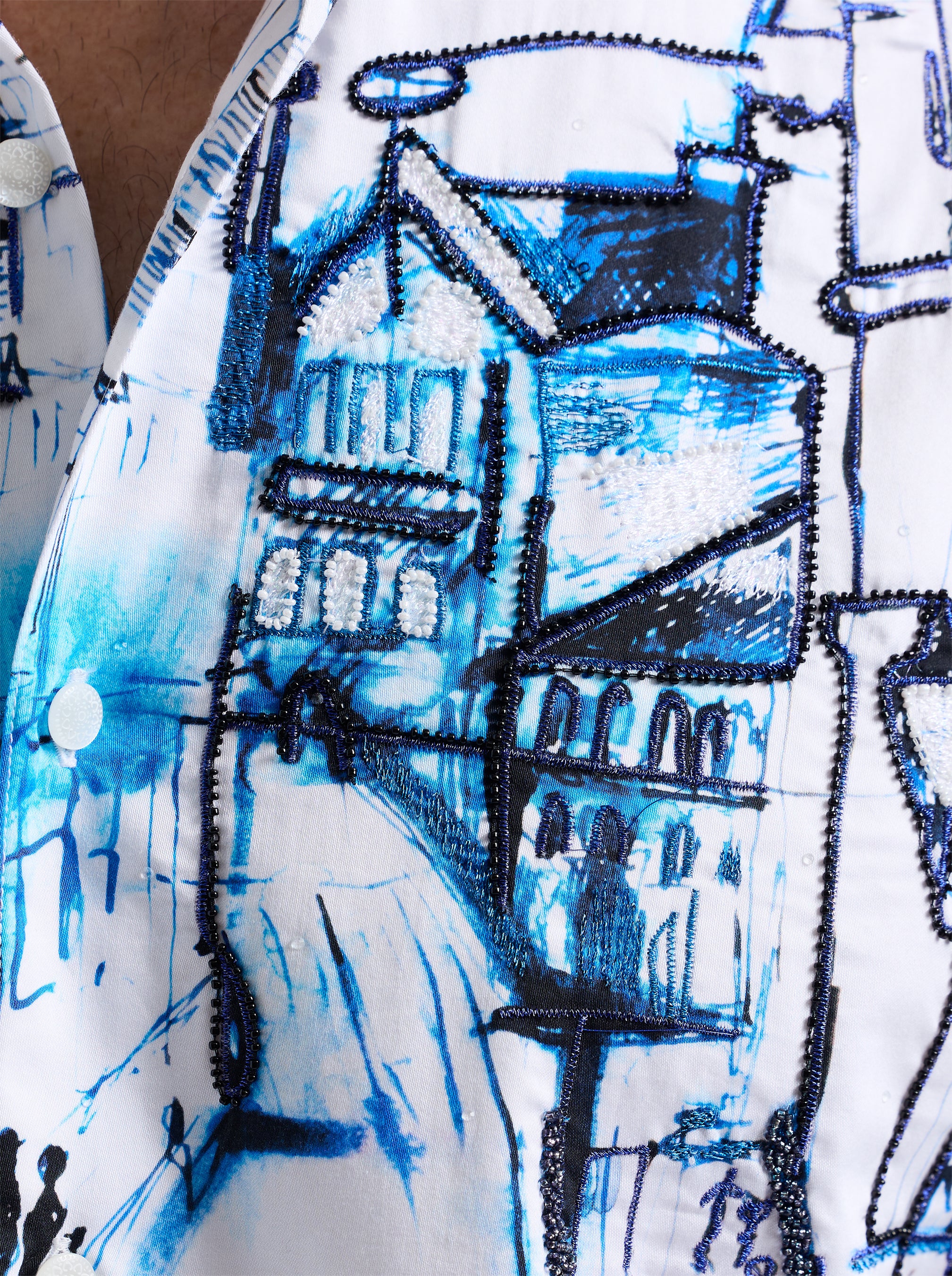 LIMITED EDITION CROWTHER CITY LONG SLEEVE BUTTON DOWN SHIRT